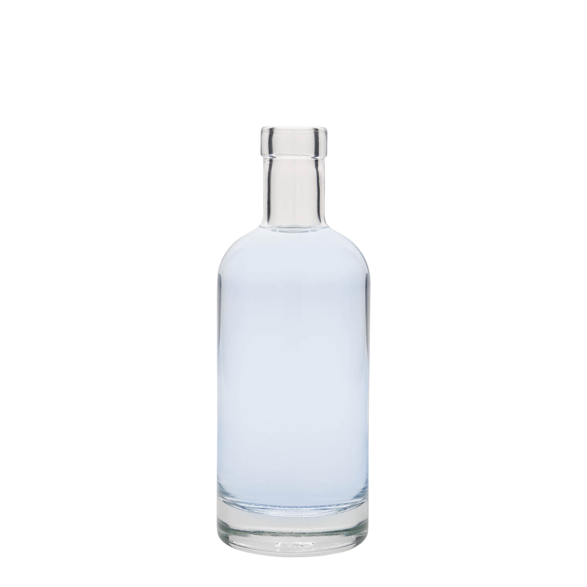 Bouteille en verre 350 ml 'Linea Uno', ouverture : bouchon en liège Bouteille en verre 350 ml 'Linea Uno', ouverture : bouchon en liège