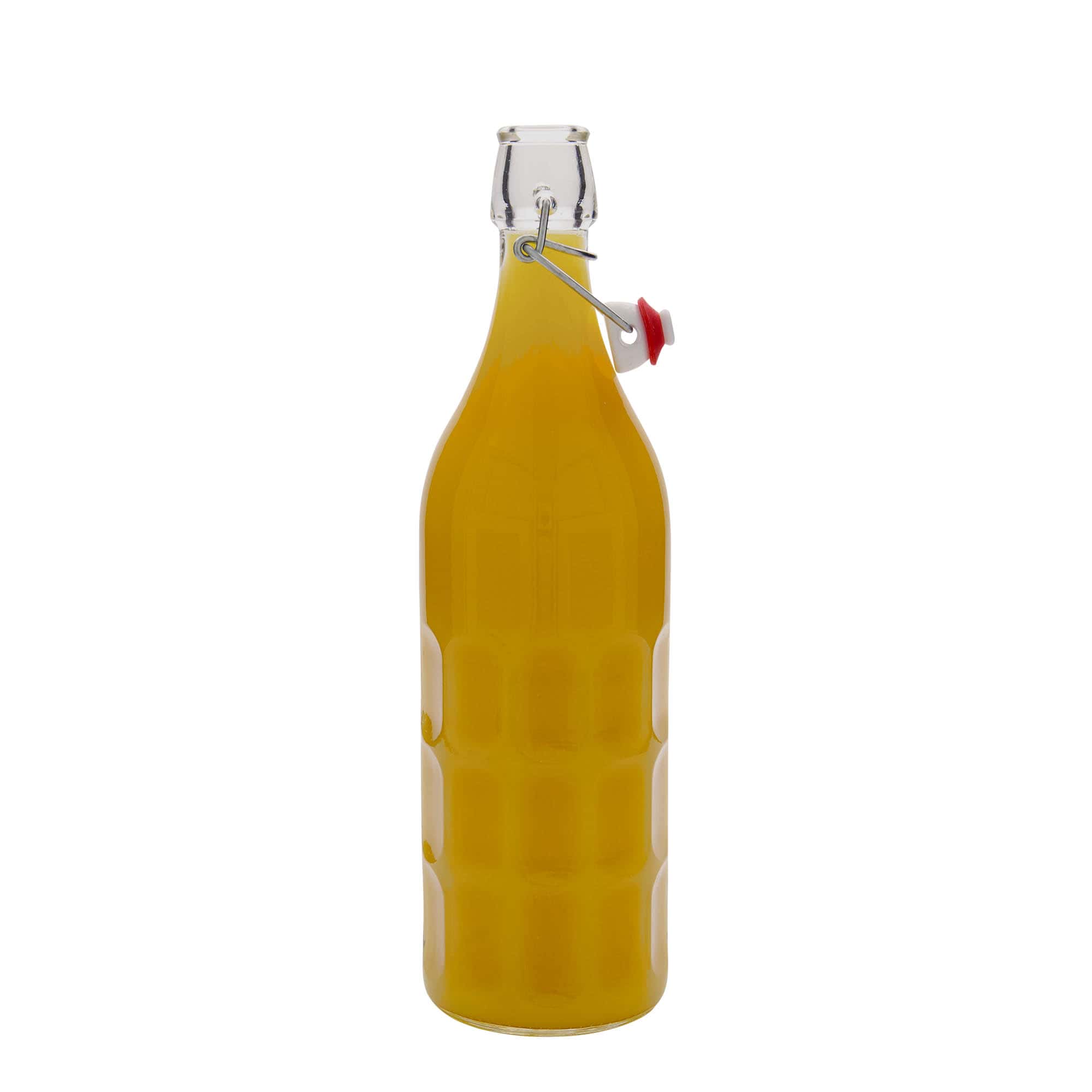 Bouteille en verre 1.000 ml Moresca, ouverture : fermeture à bascule