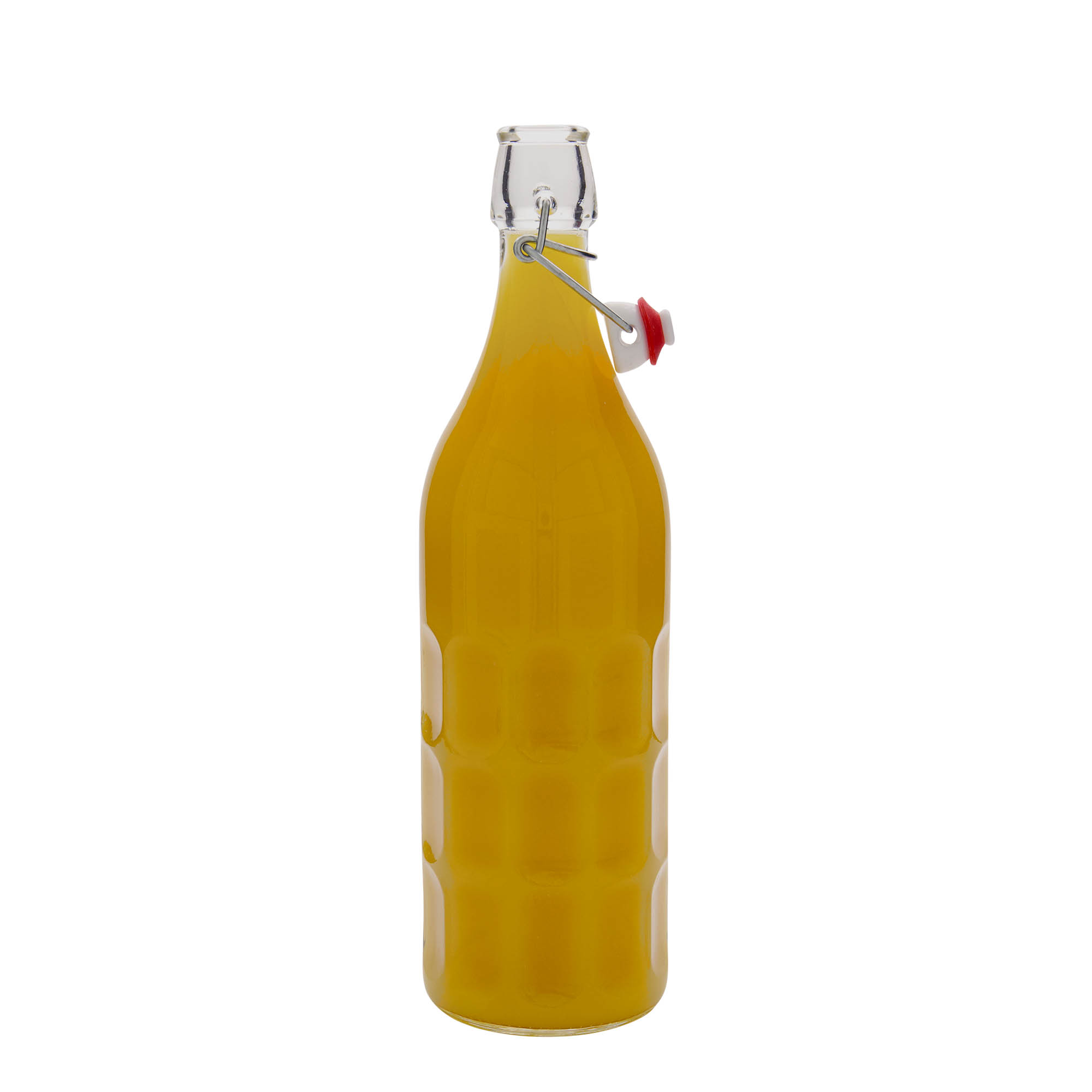 Bouteille en verre 1.000 ml Moresca, ouverture : fermeture à bascule Bouteille en verre 1.000 ml Moresca, ouverture : fermeture à bascule