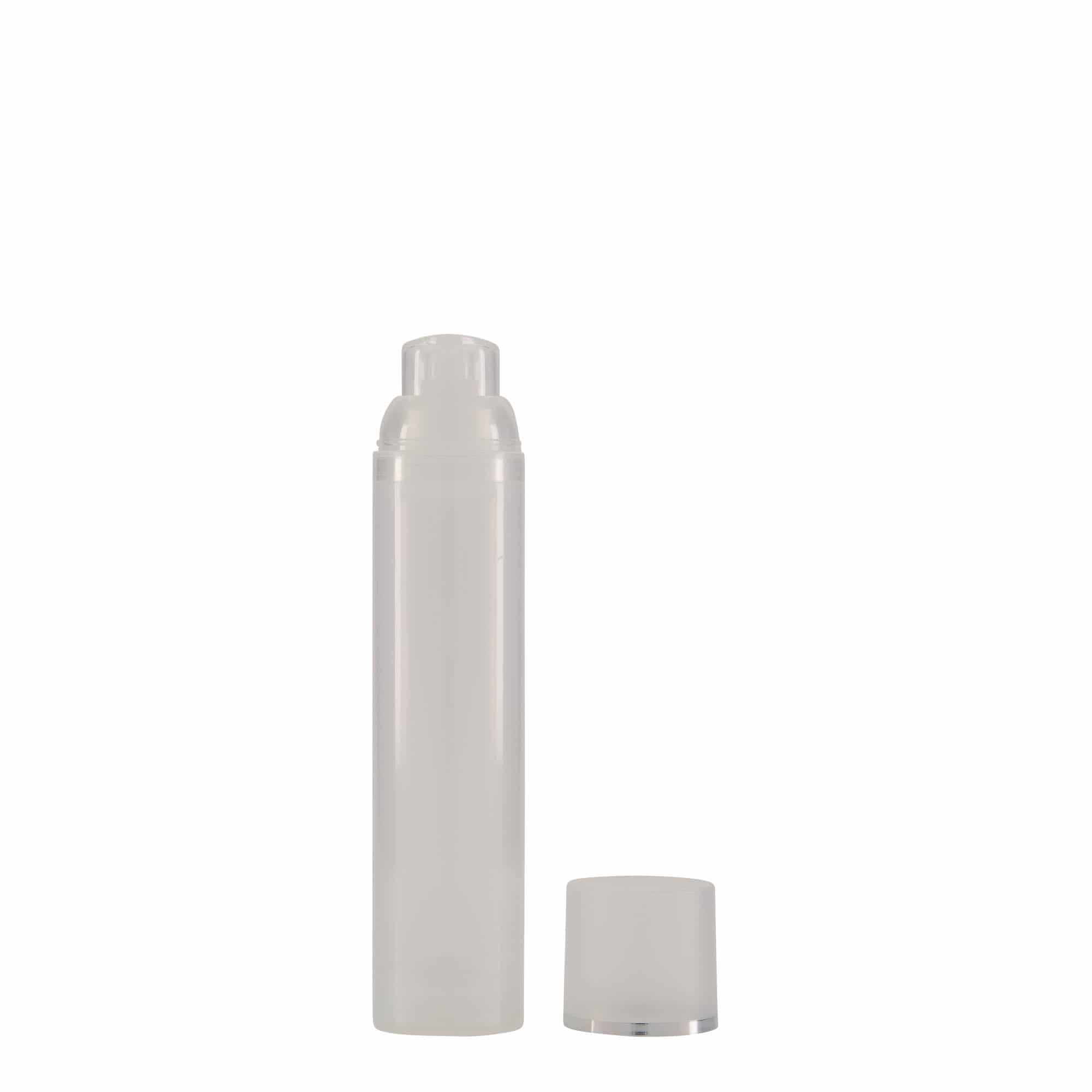 Distributeur Airless 100 ml 'Mezzo', plastique PP, naturel