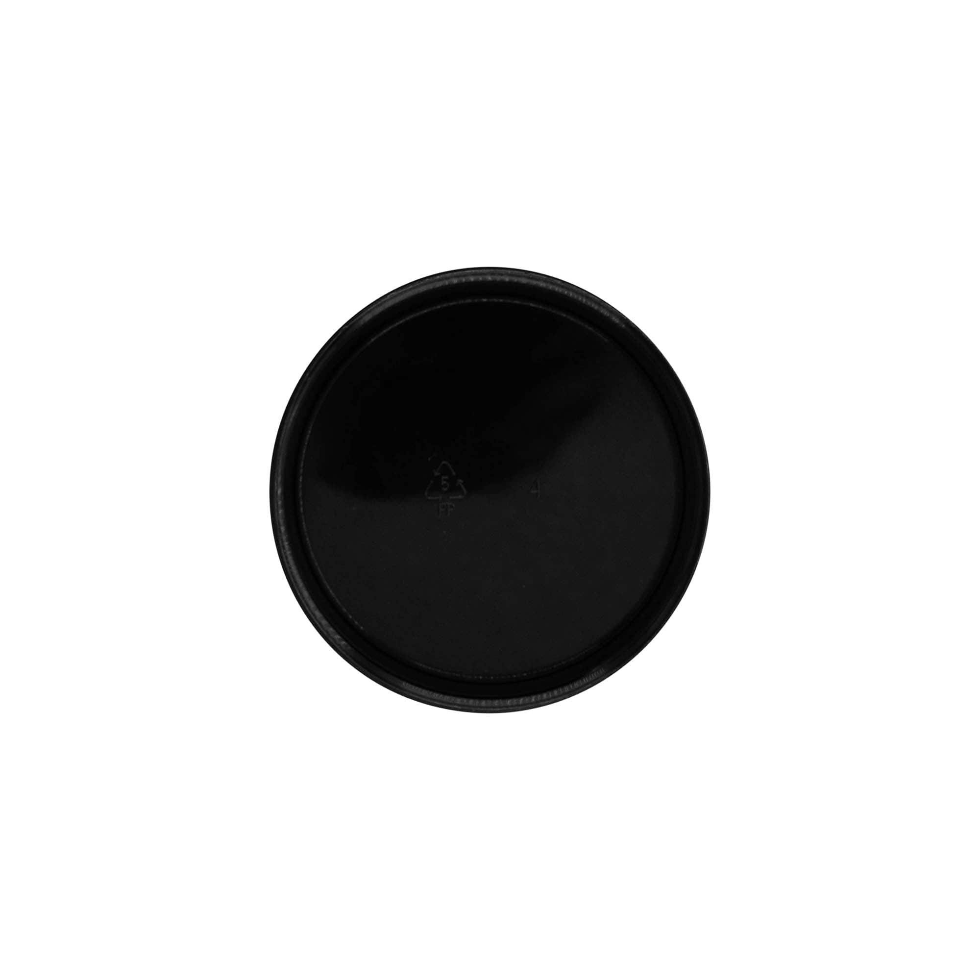 Bougage à vis, plastique PP, noir, pour bouchage: GPI 70/400