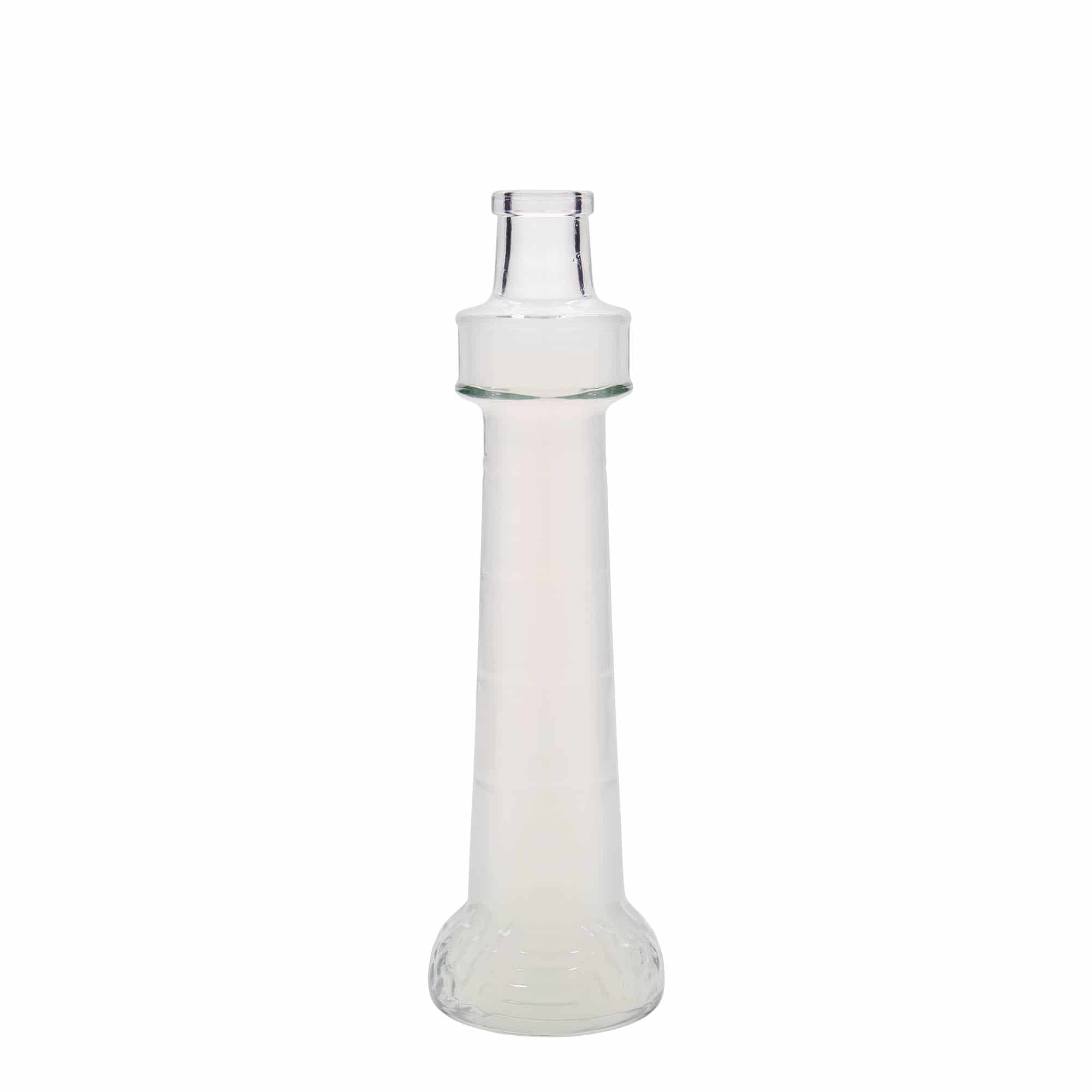 Flacon en verre 200 ml « Leuchtturm », ouverture : liège