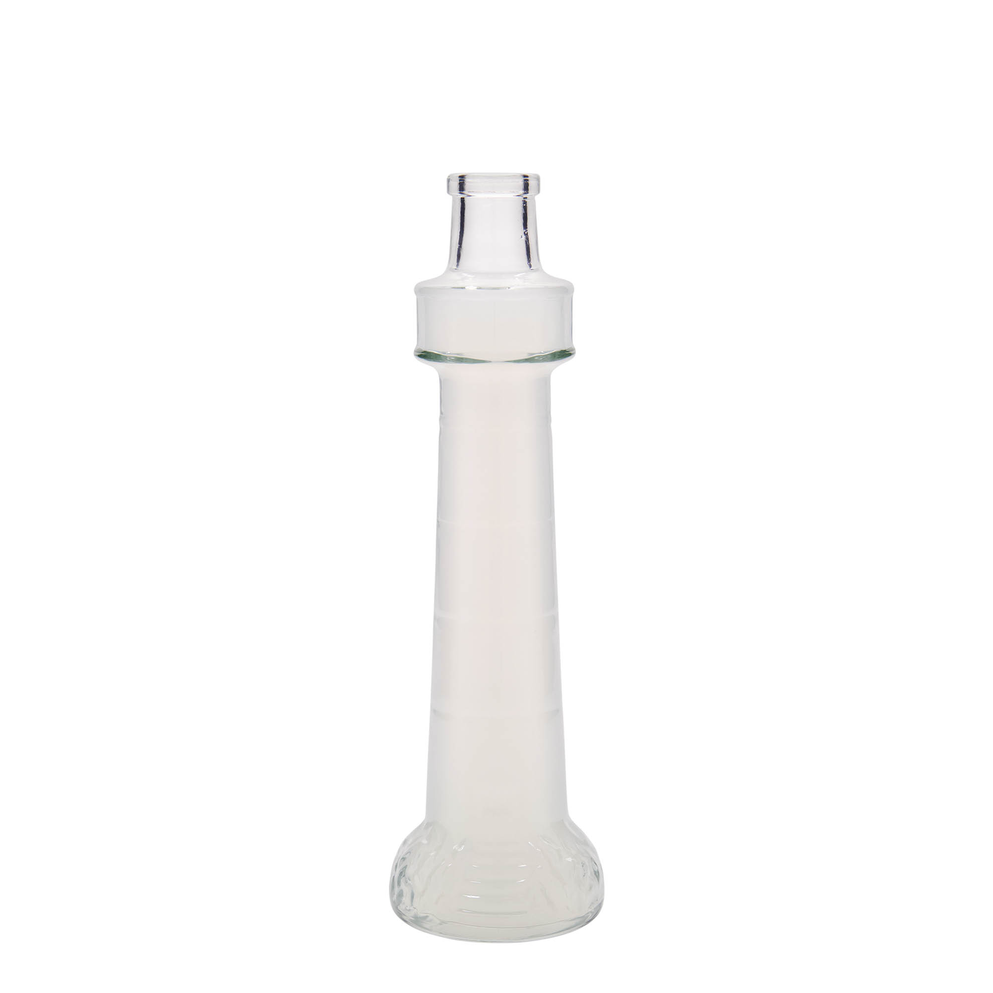 Flacon en verre 200 ml « Leuchtturm », ouverture : liège Flacon en verre 200 ml « Leuchtturm », ouverture : liège