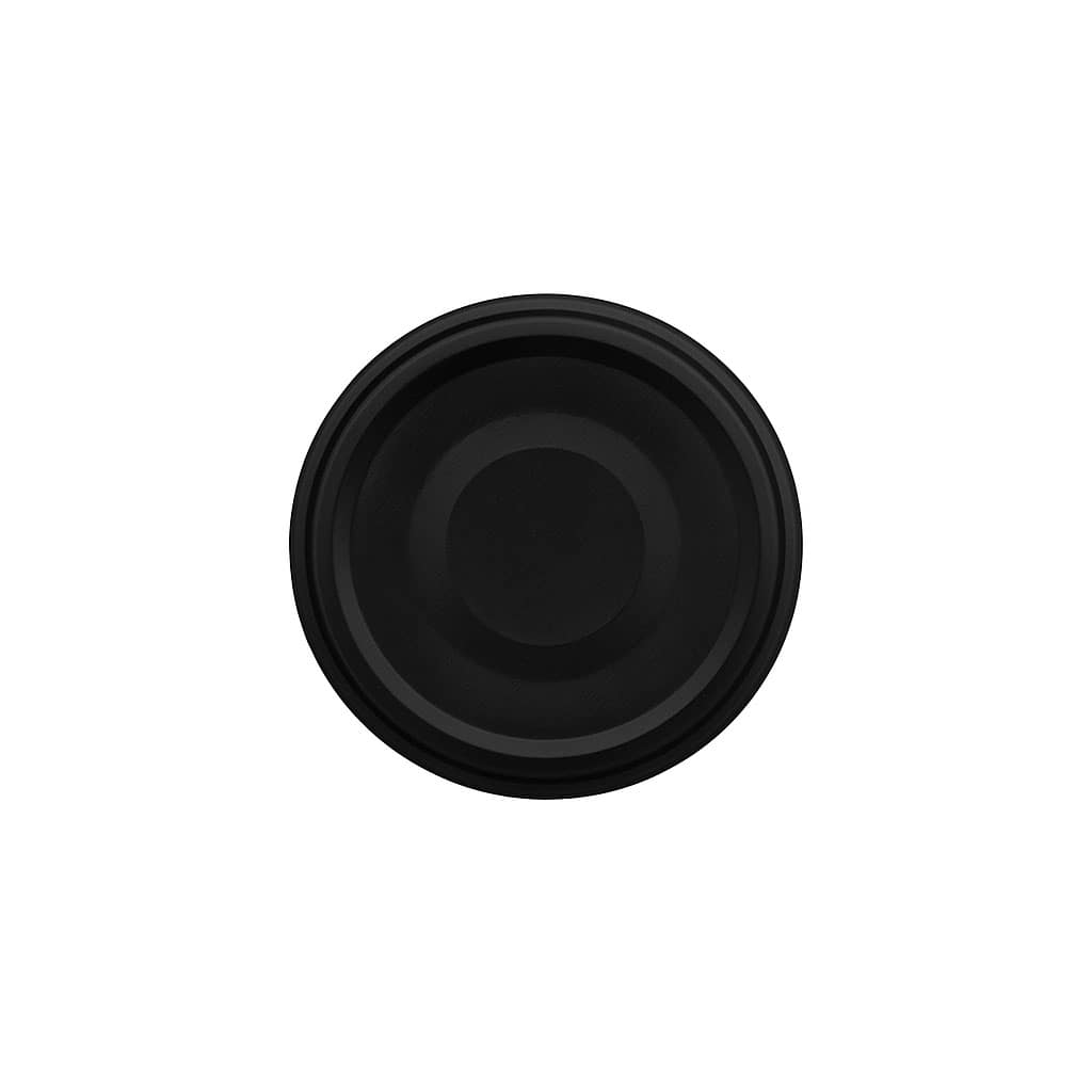 Couvercle Twist-Off, fer blanc, noir, pour bouchage: TO 48