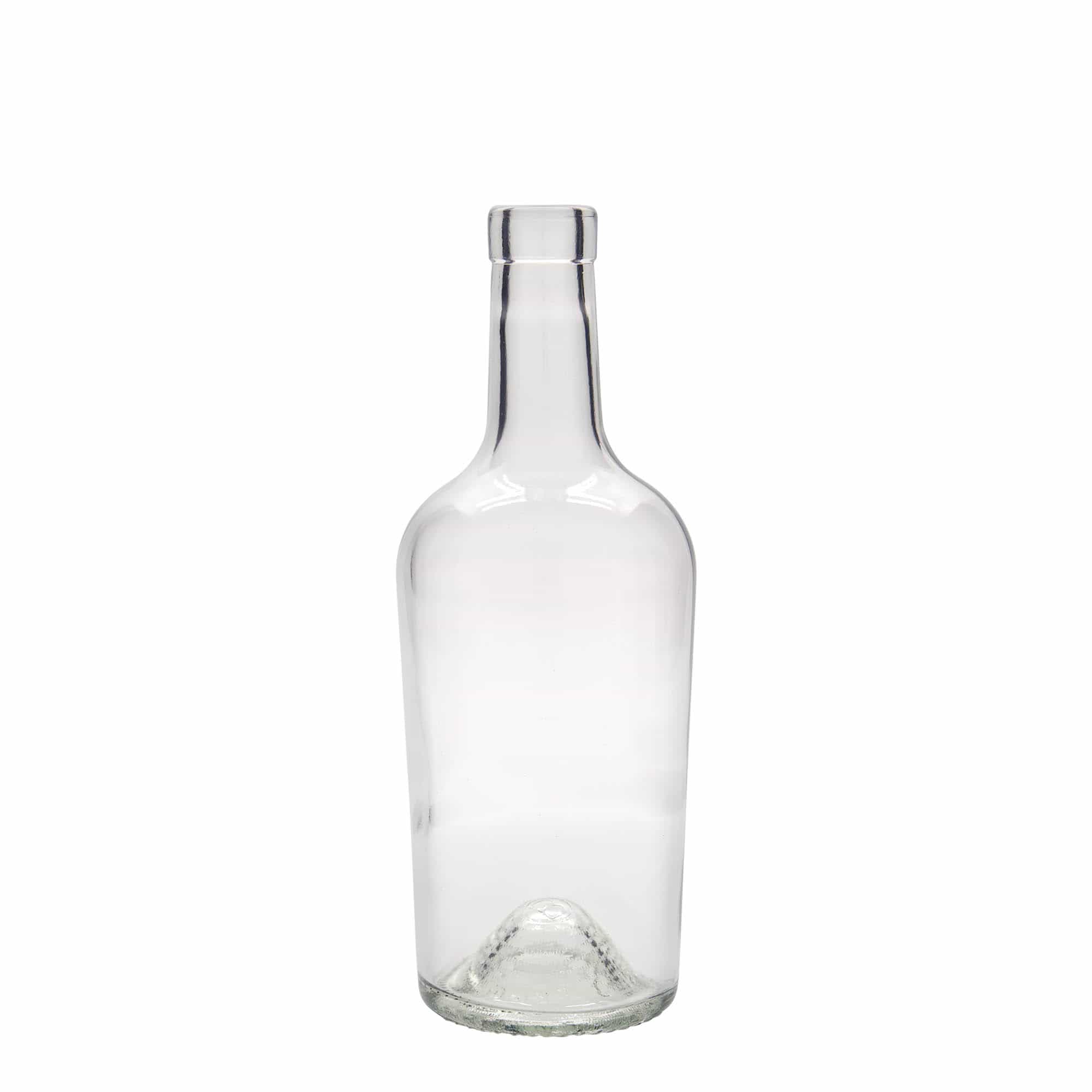 Bouteille en verre 500 ml 'Margarethe', ouverture : bouchon en liège