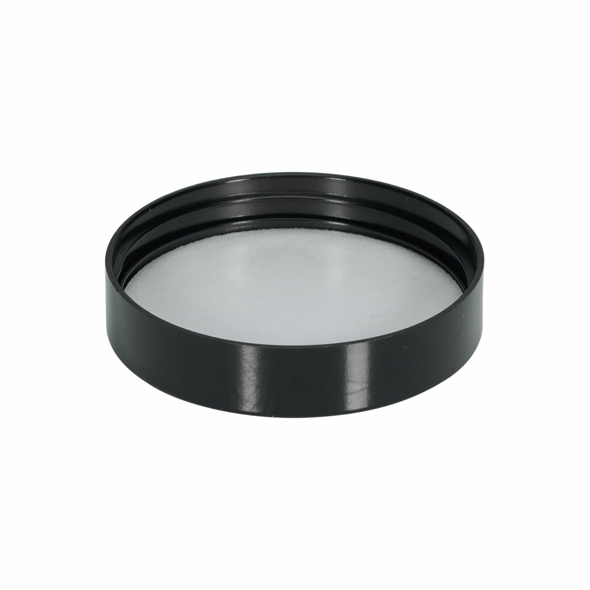 Bougage à vis pour 120 ml 'Brown Line', plastique HPM, noir
