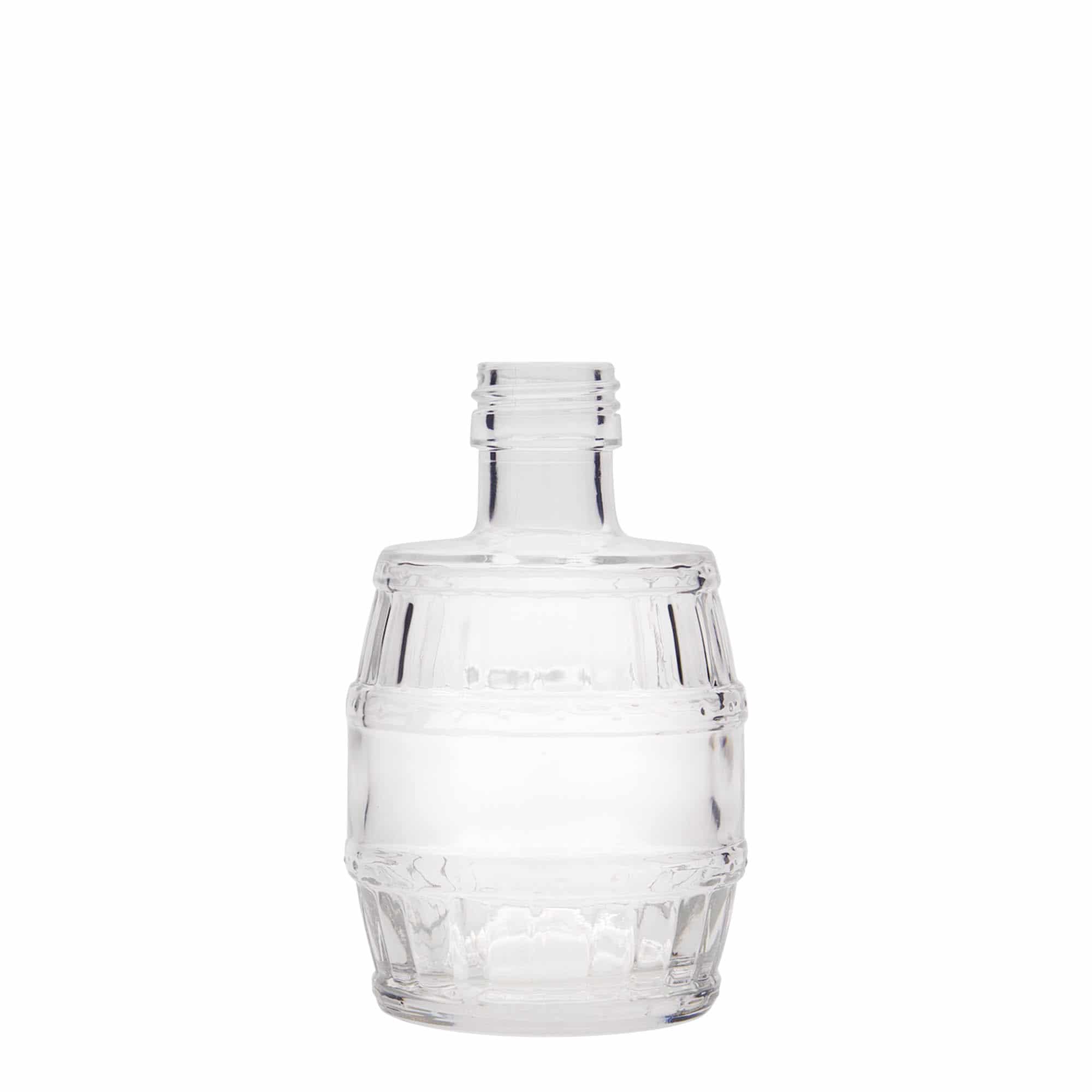 Bouteille en verre 200 ml 'Fut', bouchage: PP 28 Bouteille en verre 200 ml 'Fut', bouchage: PP 28