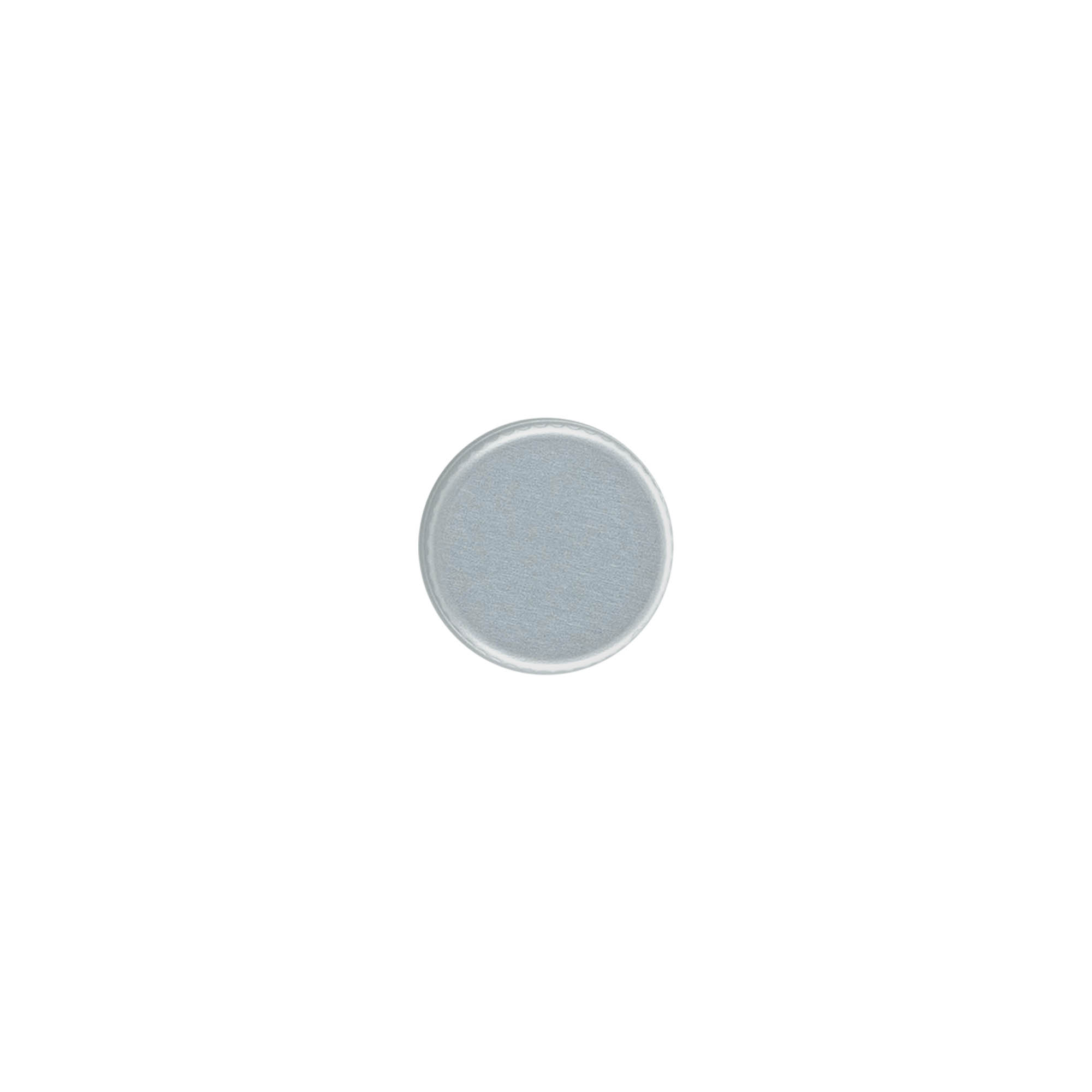 Bouchon à vis, métal, argenté, pour embouchure : PP 18 Bouchon à vis, métal, argenté, pour embouchure : PP 18