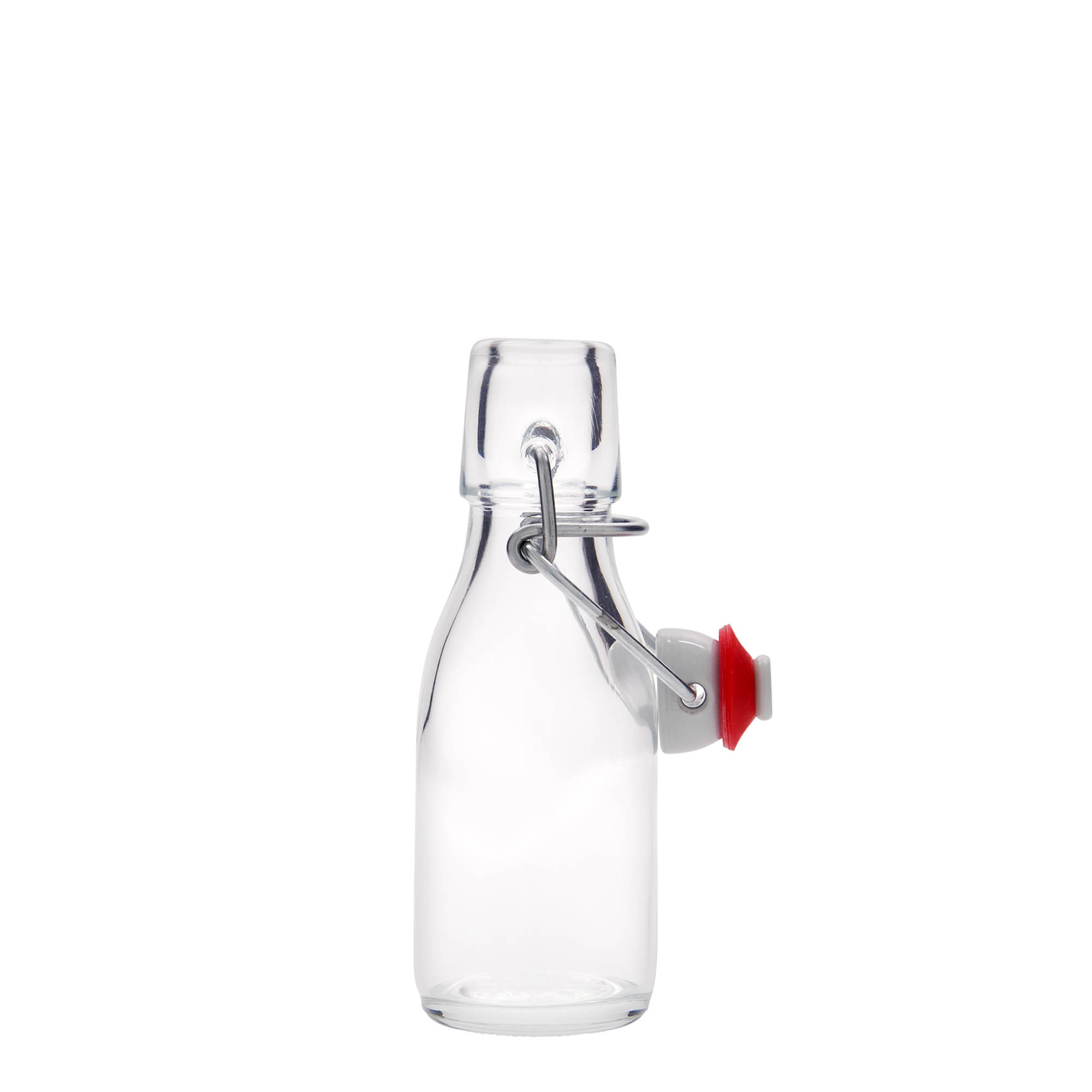 Flacon en verre 100 ml 'Paul', ouverture : fermeture à levier Flacon en verre 100 ml 'Paul', ouverture : fermeture à levier