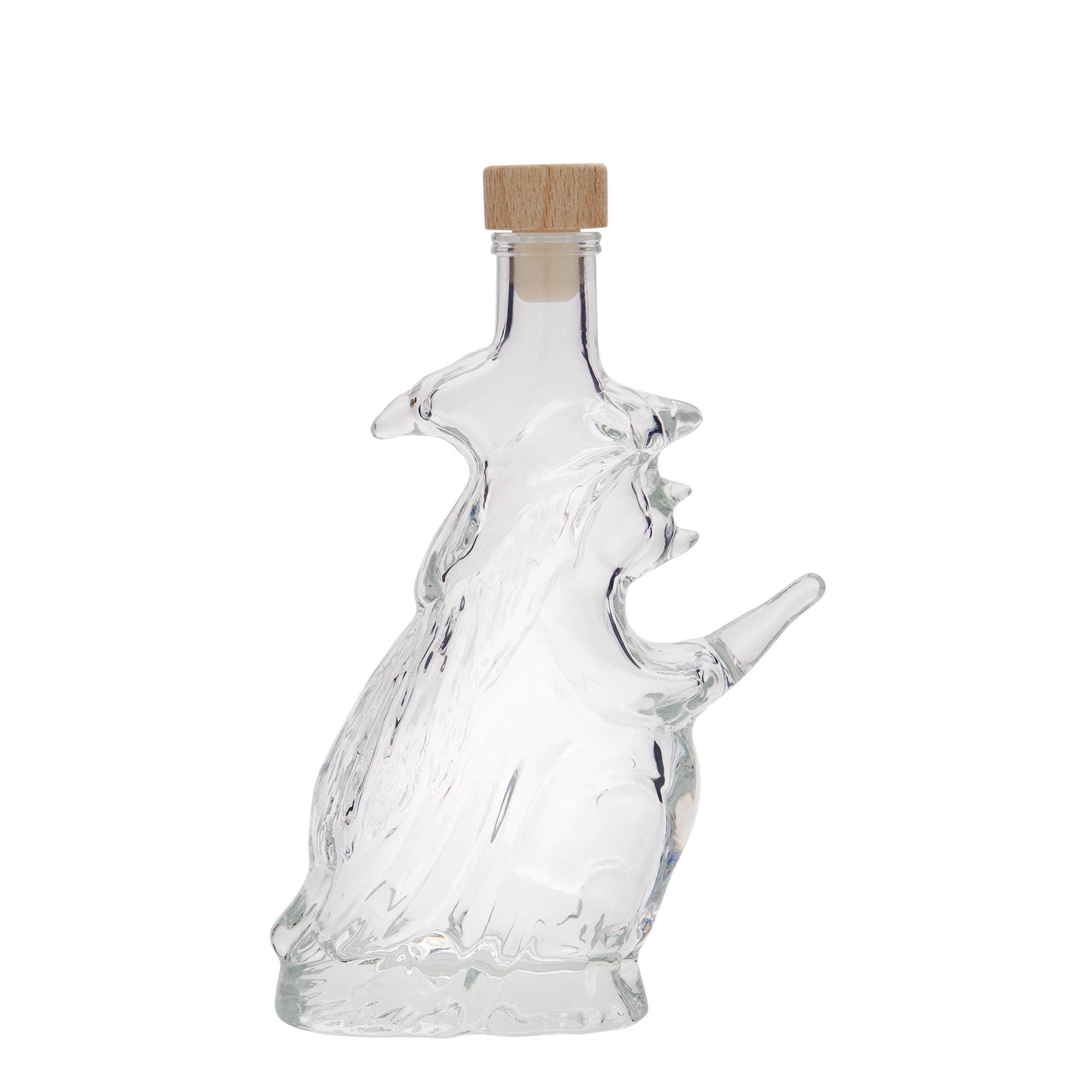 Bouteille en verre 200 ml « Hexe », ouverture : bouchon en liège