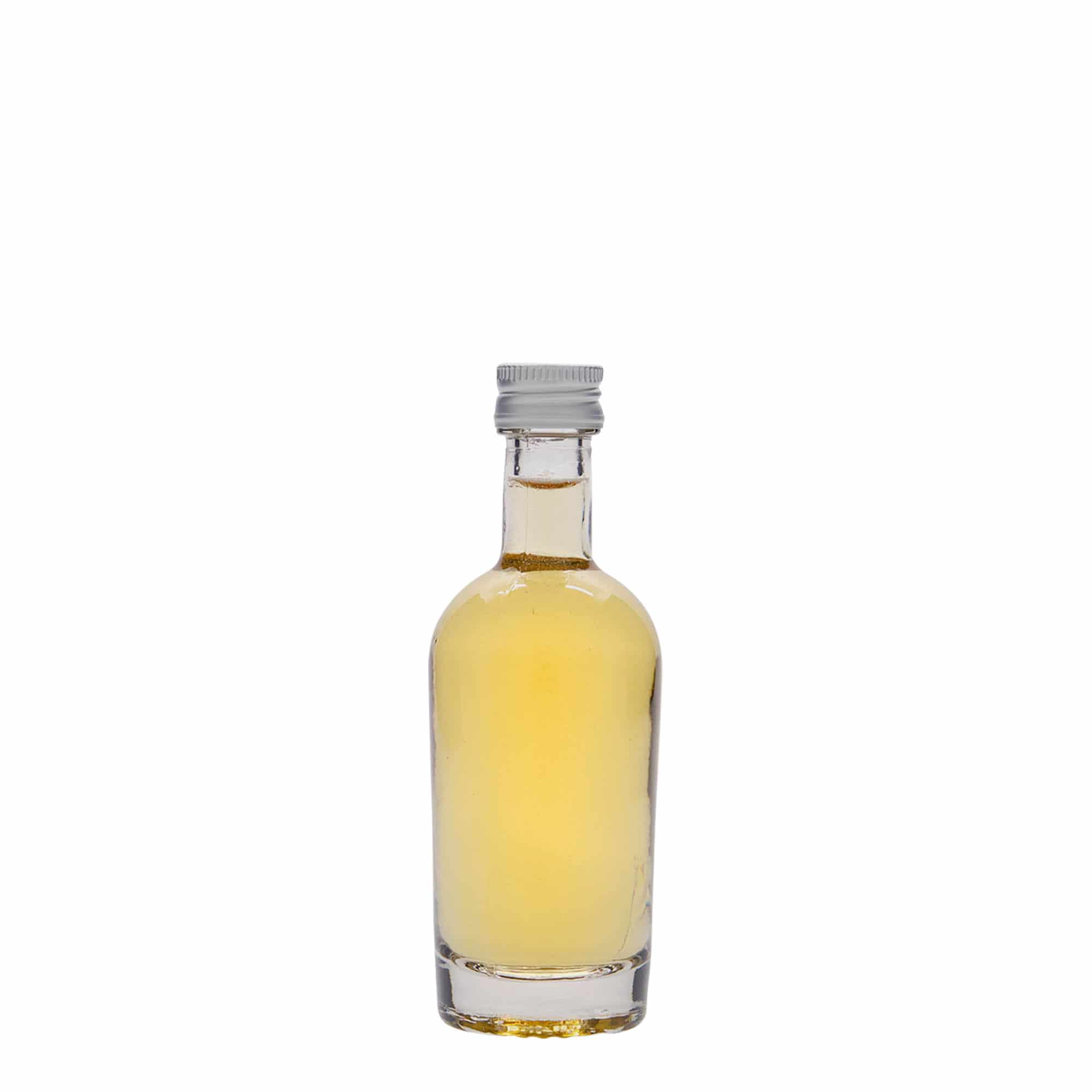 Flacon en verre 50 ml « Pepe », ouverture : PP 18