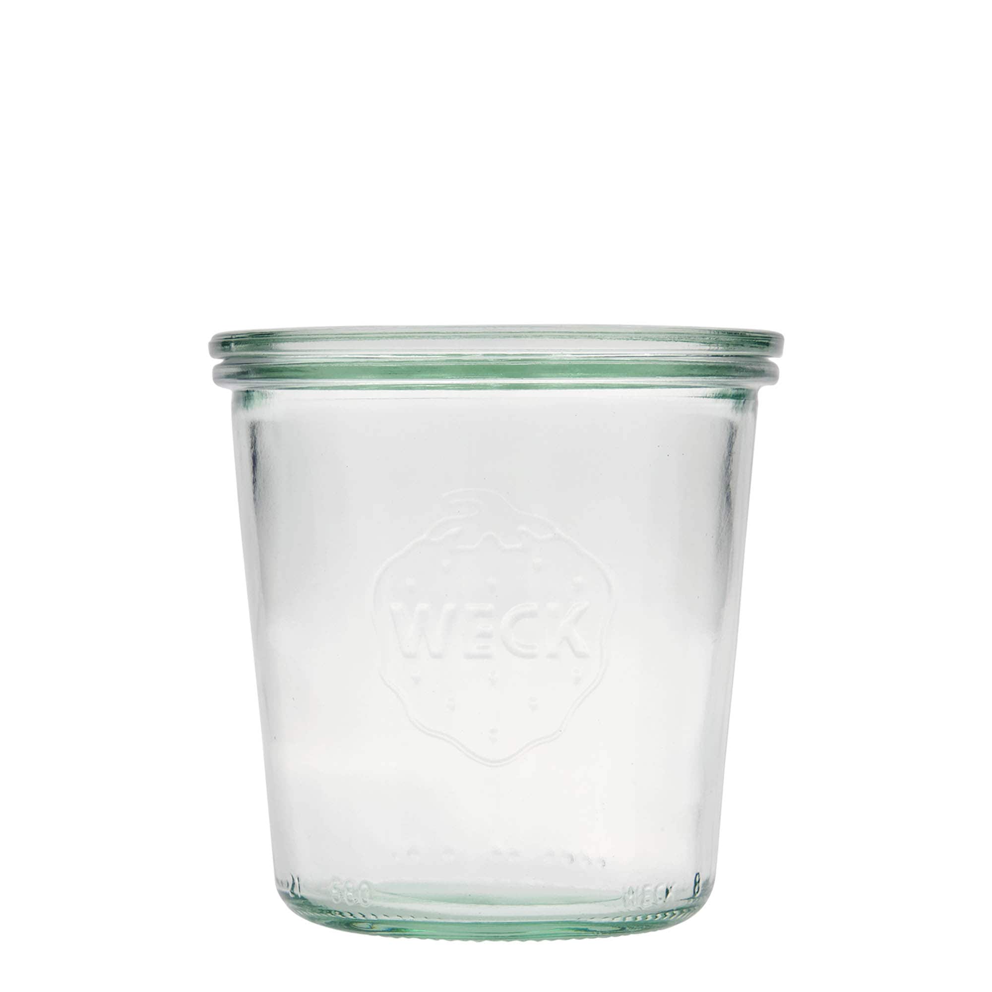 Verrine WECK 580 ml, bouchage: bords arrondis Verrine WECK 580 ml, bouchage: bords arrondis