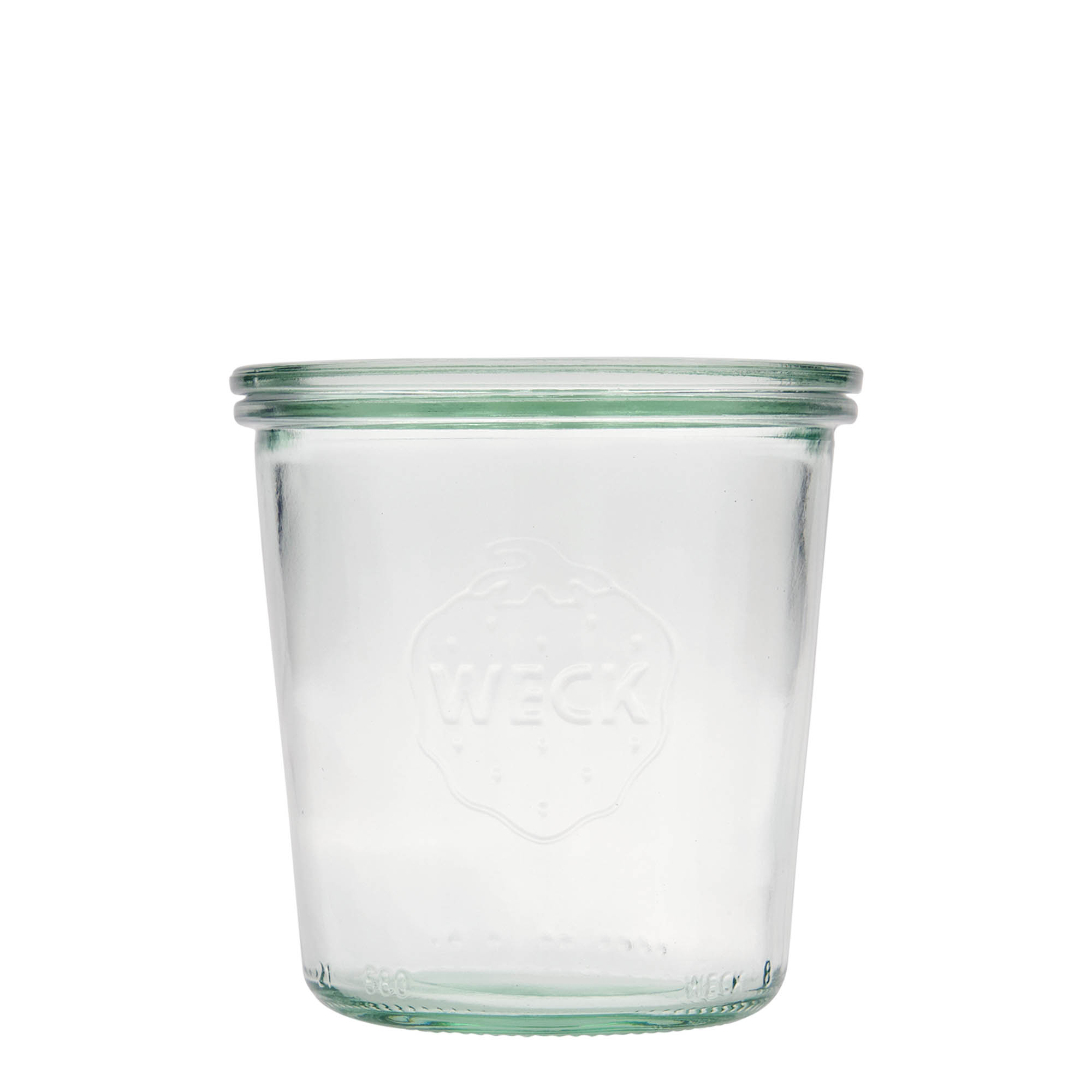 580 ml bocal WECK à renversement, ouverture : bord rond 580 ml bocal WECK à renversement, ouverture : bord rond