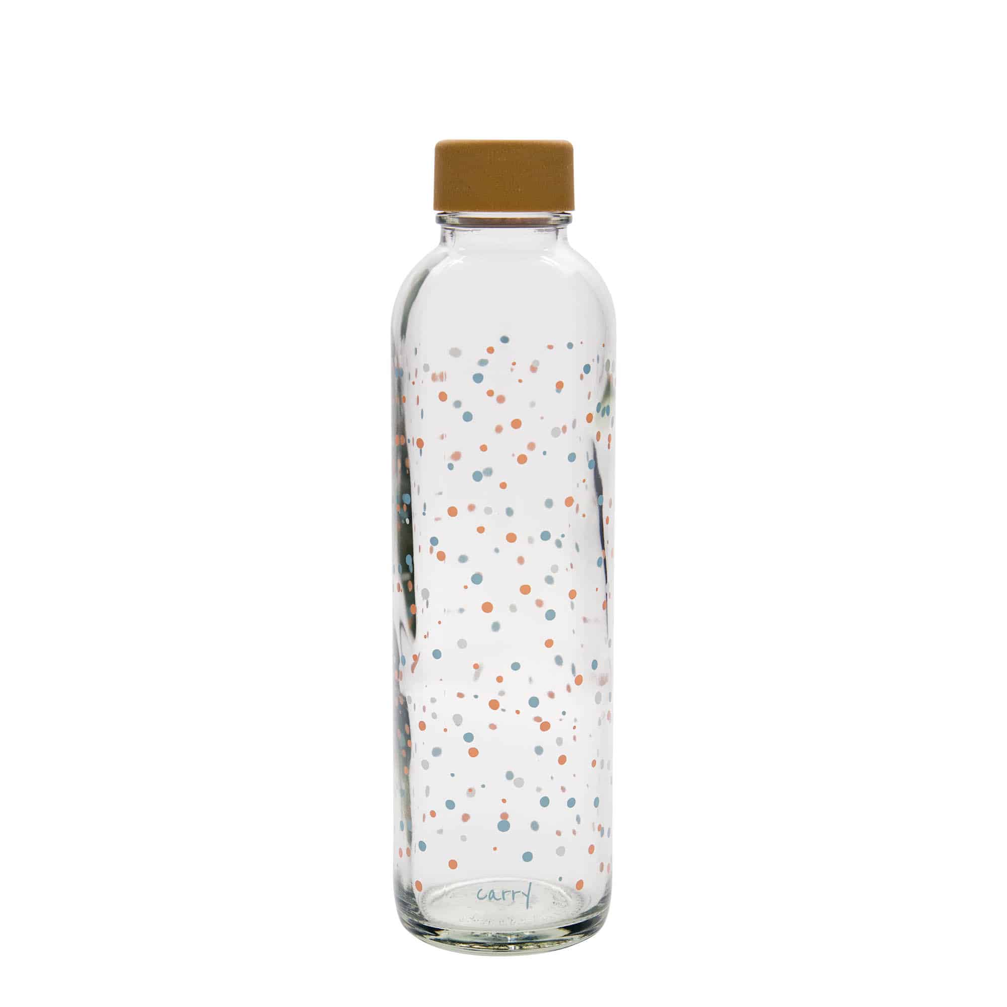Bouteille d'eau 700 ml CARRY Bottle 'Flying Circles', ouverture : bouchon à vis