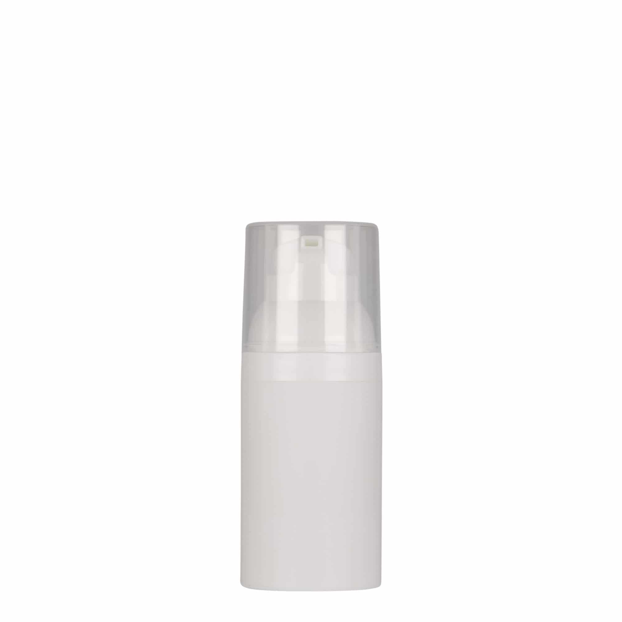 Distributeur airless 30 ml « Mezzo », plastique PP, blanc