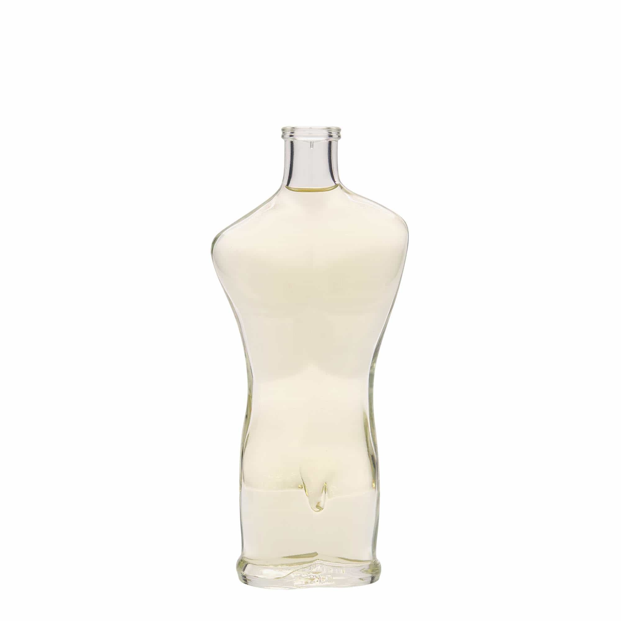 Flacon en verre 200 ml « Adam », ouverture : liège