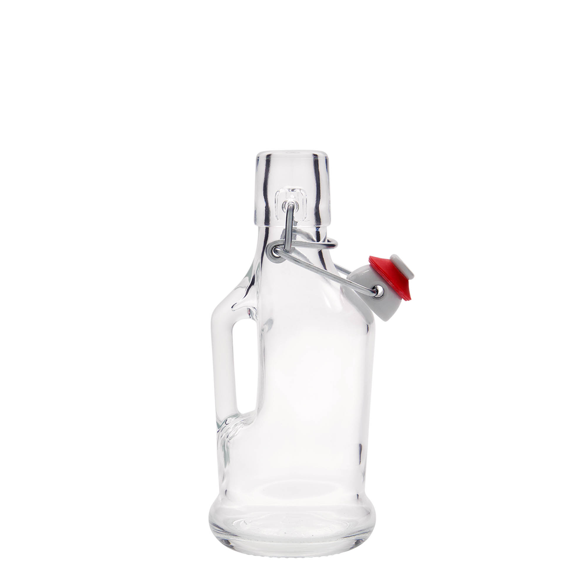 Flacon en verre 200 ml 'Classica', ouverture : fermeture à levier Flacon en verre 200 ml 'Classica', ouverture : fermeture à levier