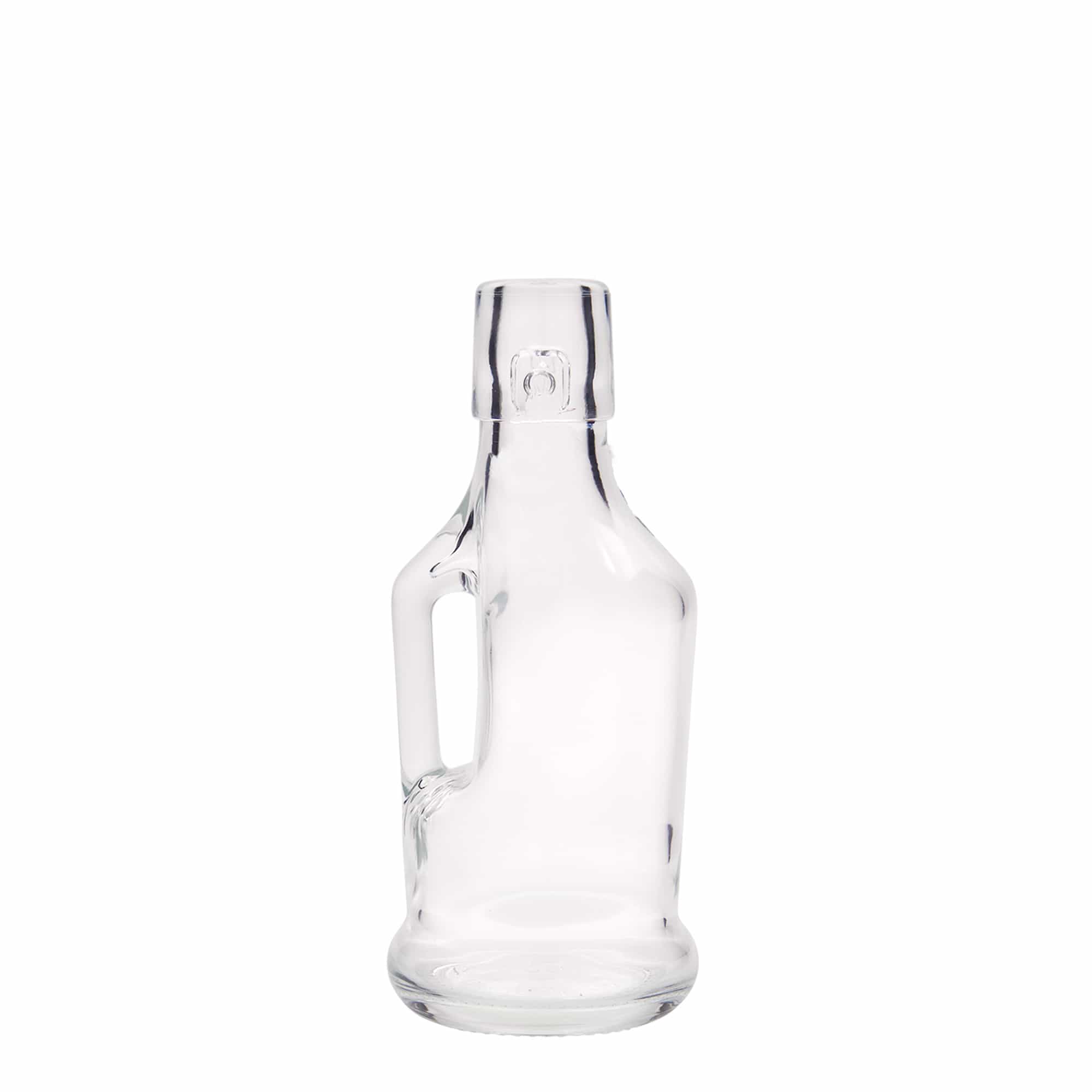 Flacon en verre 200 ml 'Classica', ouverture : fermeture à levier