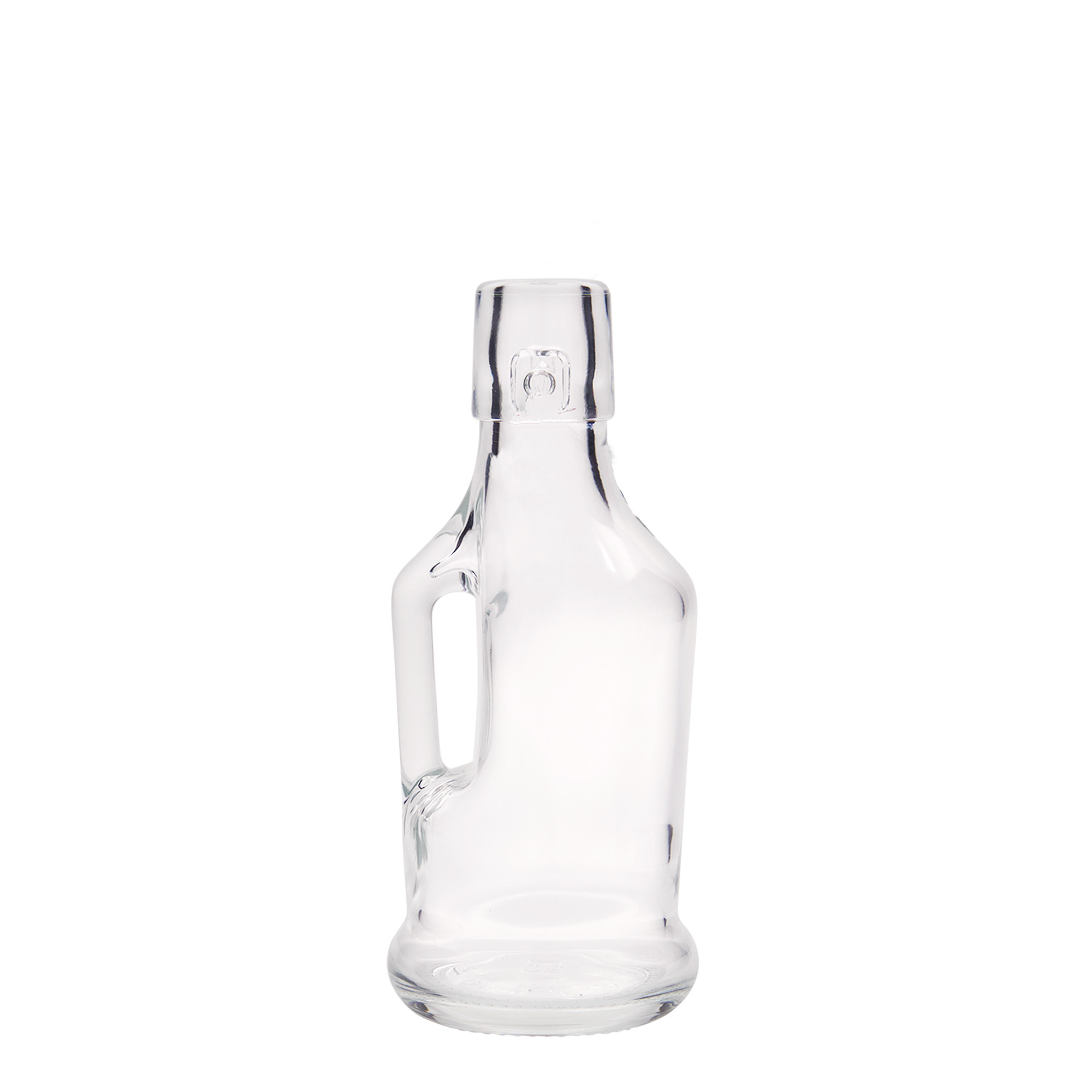 Flacon en verre 200 ml 'Classica', ouverture : fermeture à levier Flacon en verre 200 ml 'Classica', ouverture : fermeture à levier