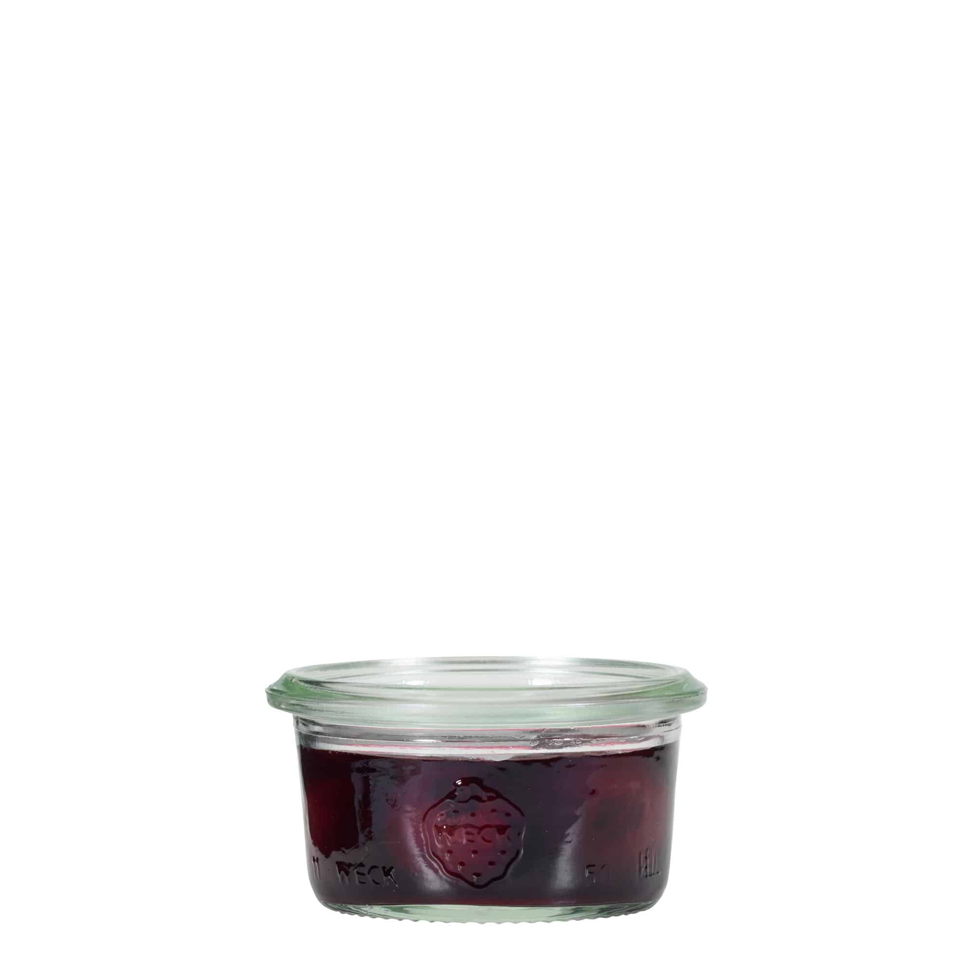 Verrine WECK 50 ml, bouchage: bords arrondis