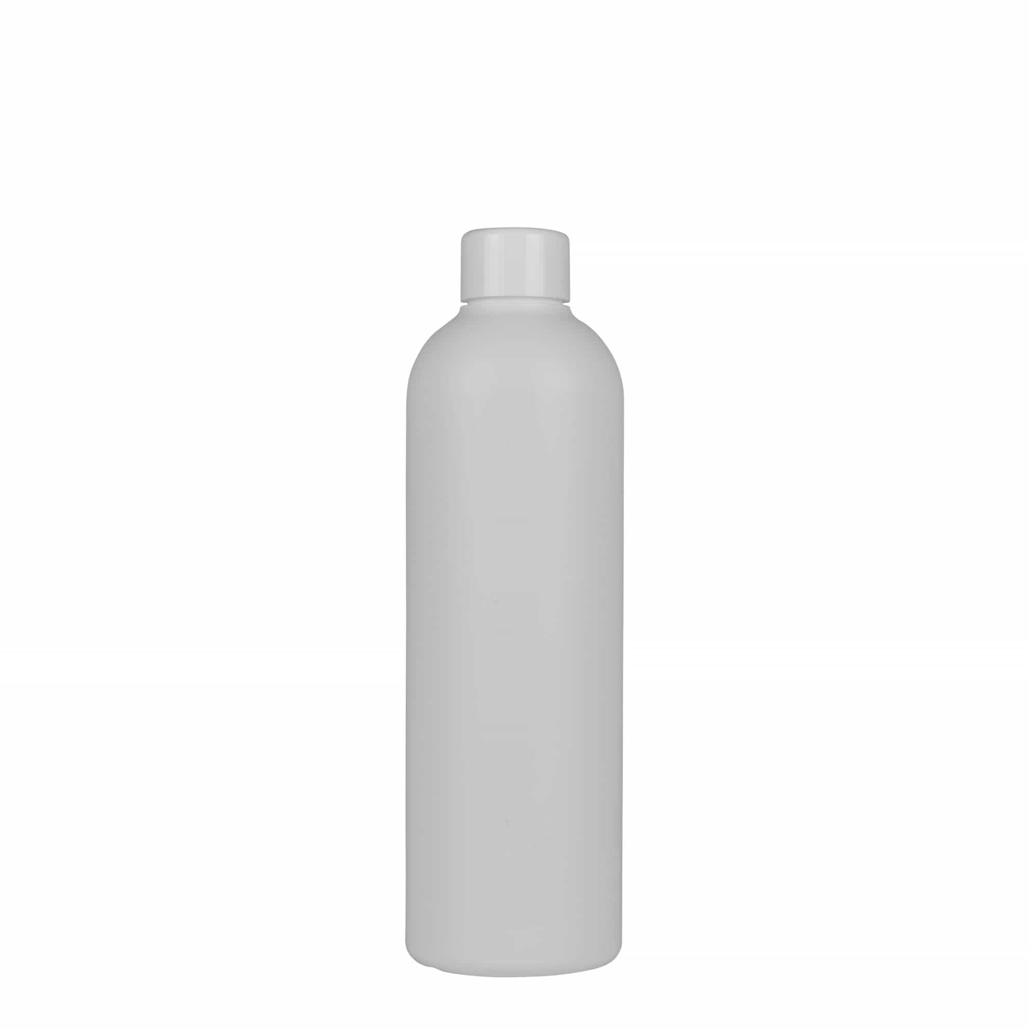 Flacon en plastique 300 ml 'Tuffy', PEHD, blanc, ouverture : 24/410