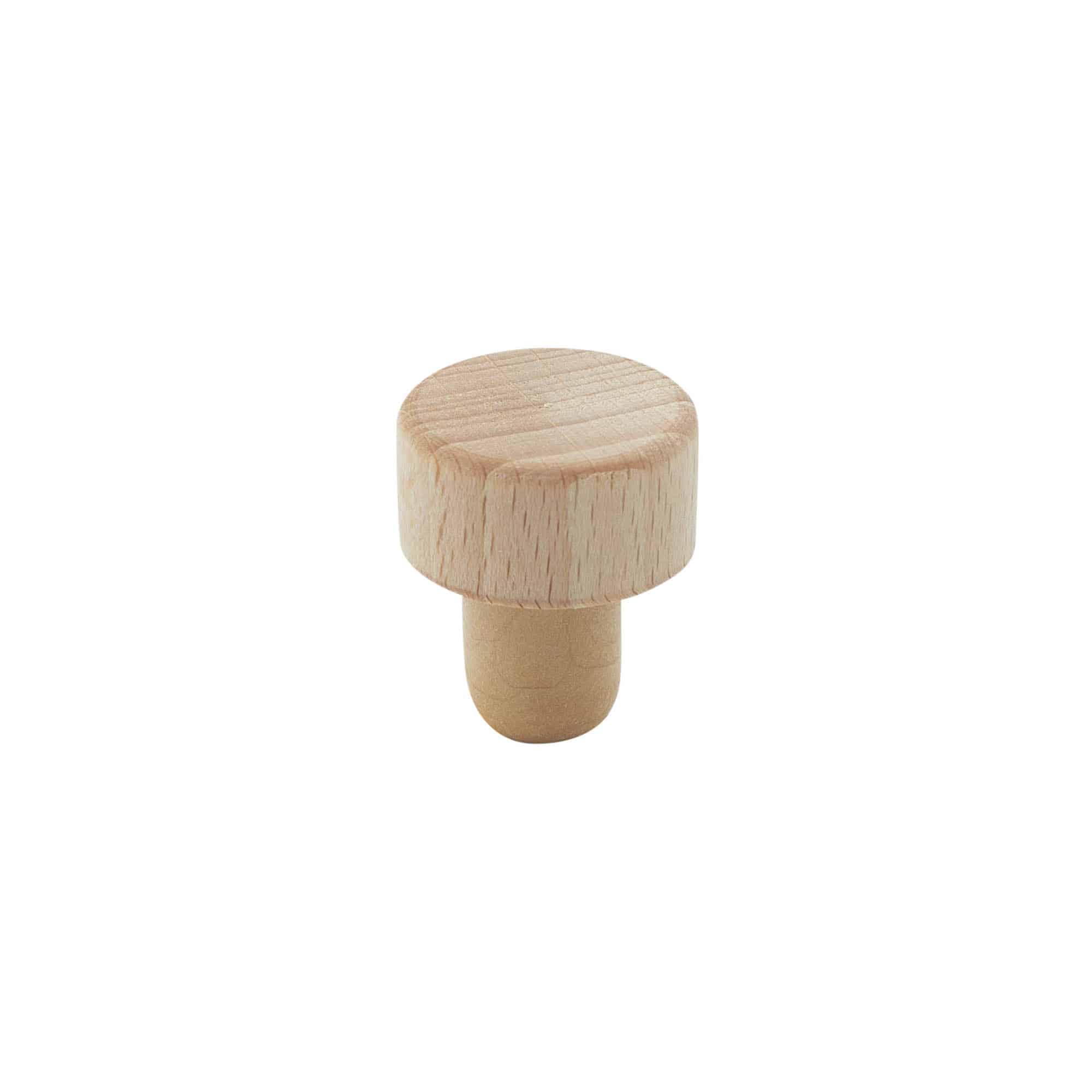 Bouchon à prise 16 mm, bois/plastique, pour embouchure : liège Bouchon à prise 16 mm, bois/plastique, pour embouchure : liège