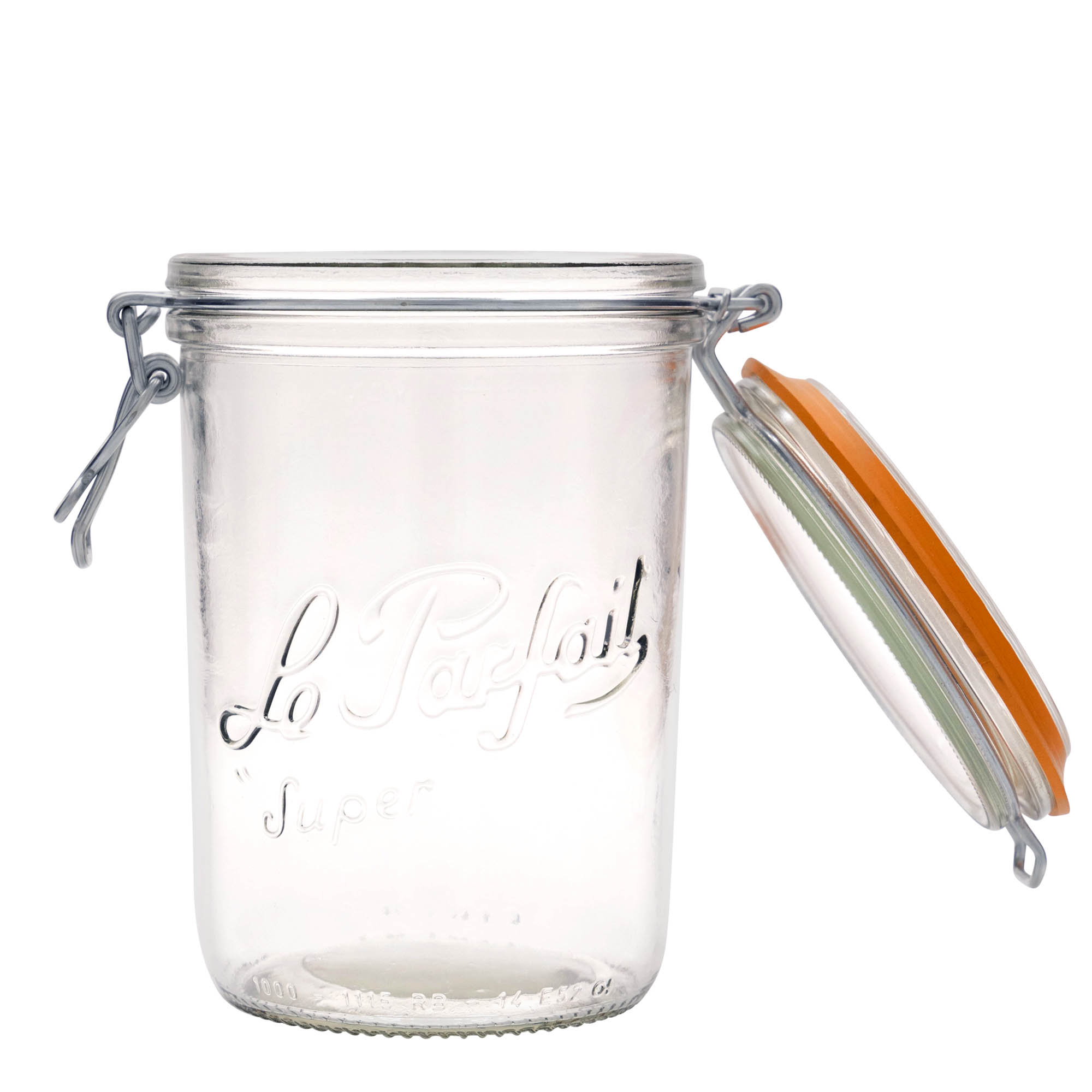 Bocal à fermeture mécanique 1 000 ml 'Le Parfait Super Terrine', bouchage: bouchon mécanique