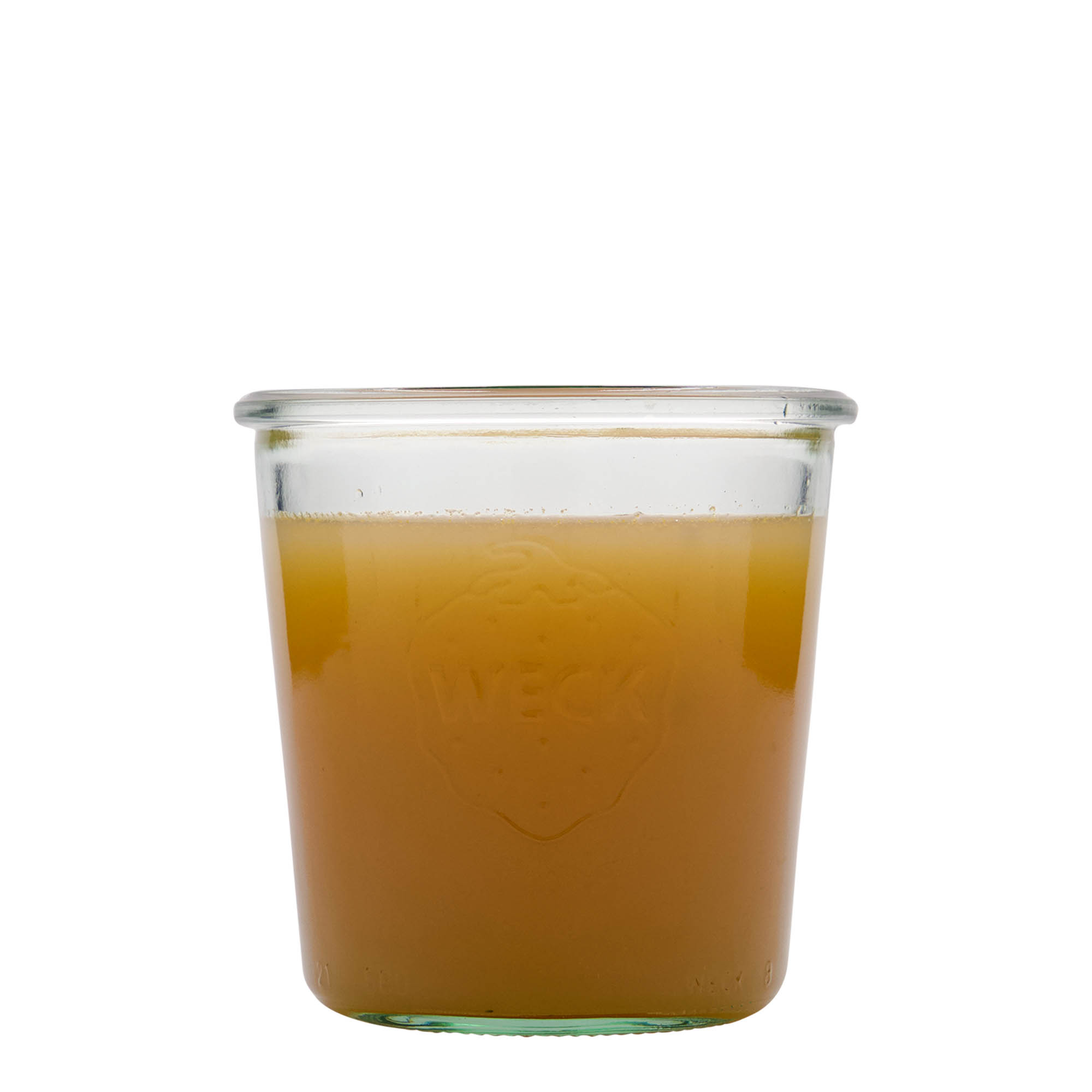 580 ml bocal WECK à renversement, ouverture : bord rond