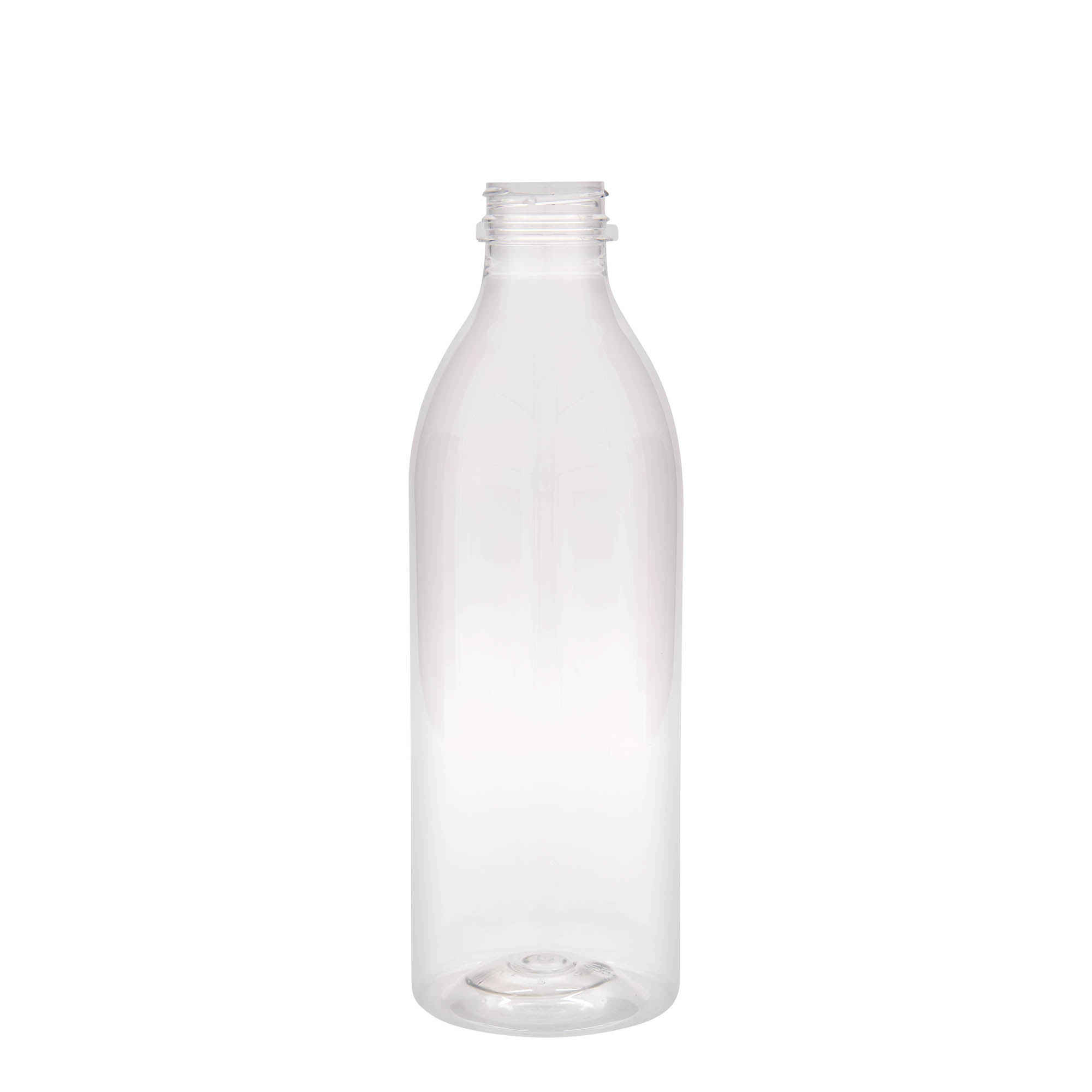 Bouteille PET standard 1 000 ml, plastique, ouverture : 38 mm Bouteille PET standard 1 000 ml, plastique, ouverture : 38 mm