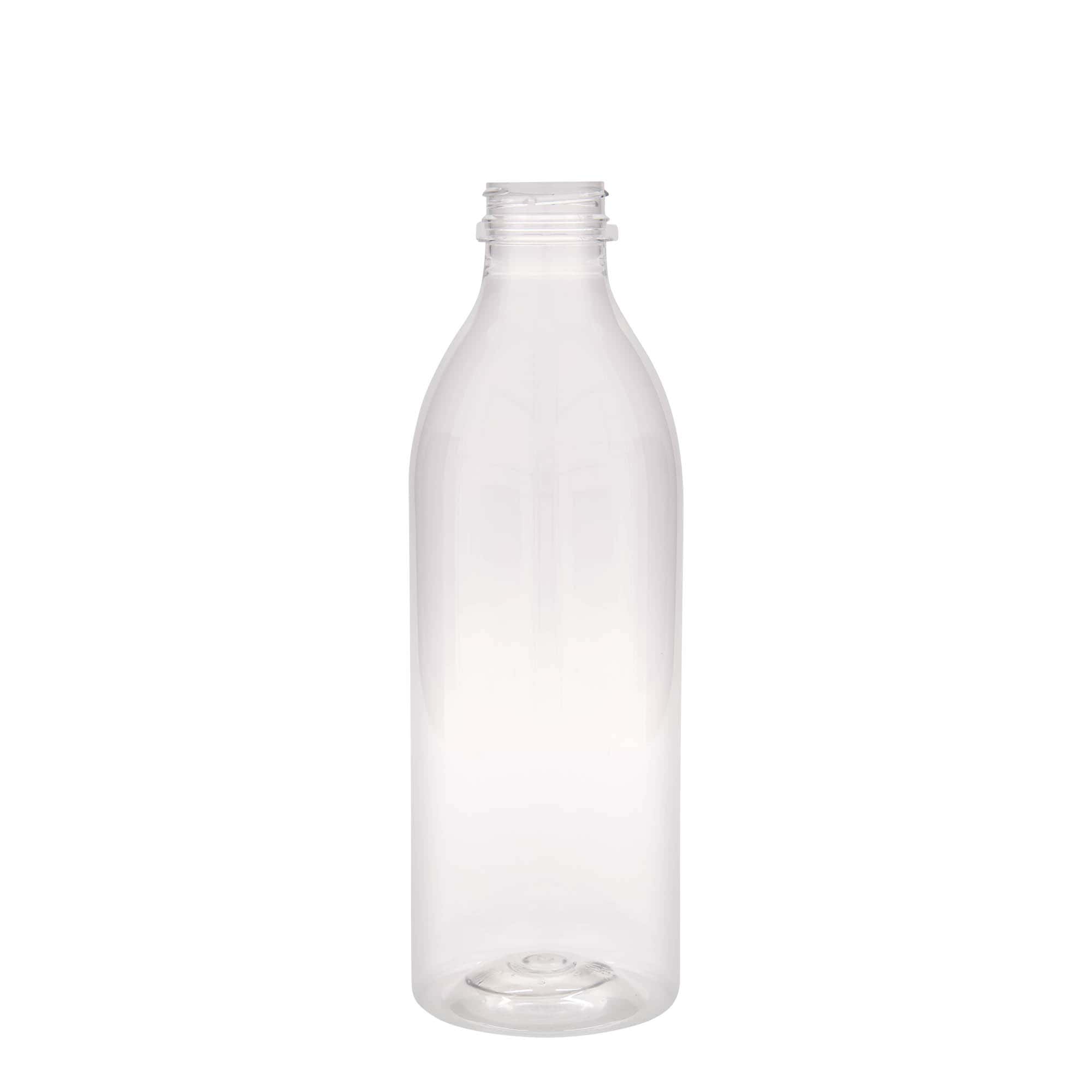 Bouteille PET standard 1 000 ml, plastique, ouverture : 38 mm