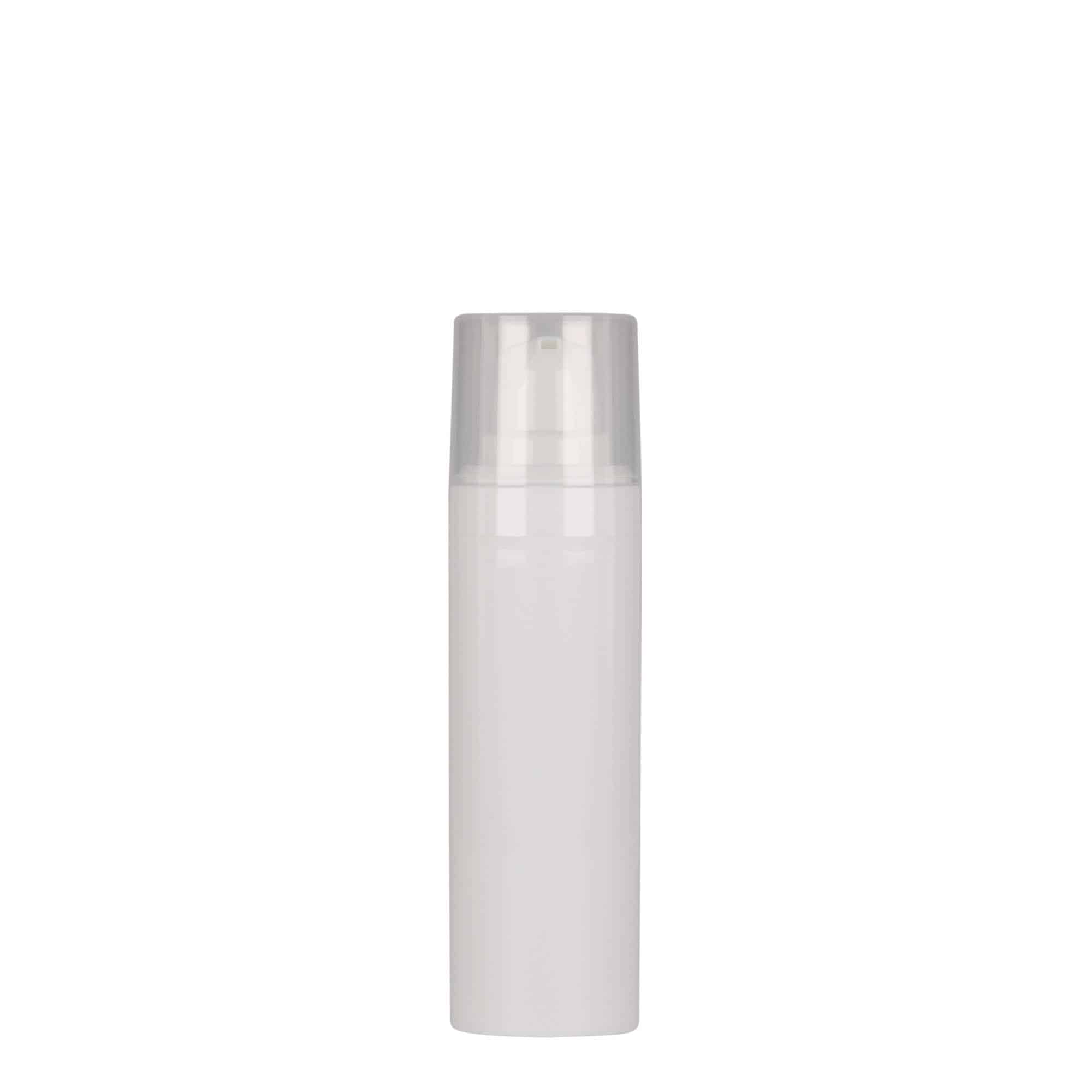Flacon airless 30 ml 'Micro', plastique PP, blanc