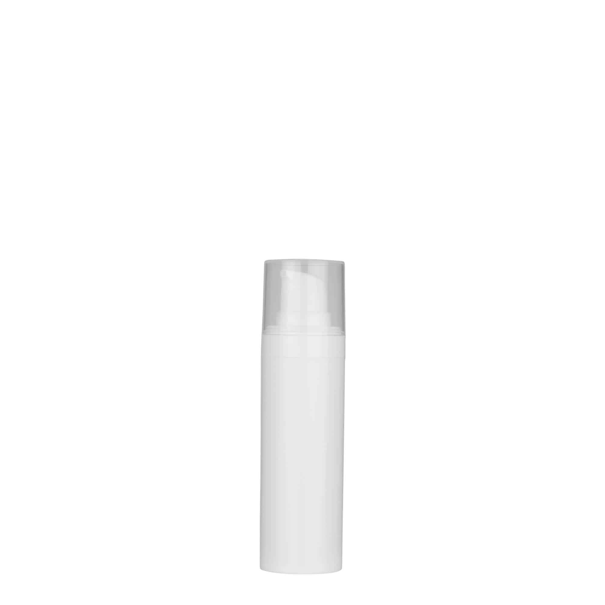 Distributeur airless 30 ml « Micro », plastique PP, blanc