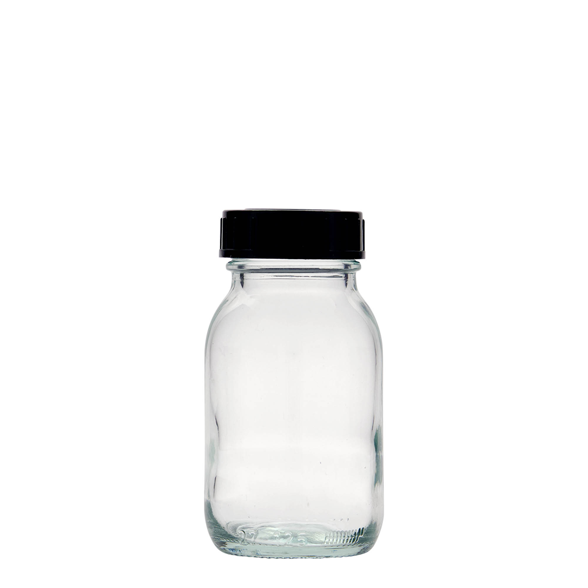 125 ml bocal à large ouverture, embouchure : DIN 40