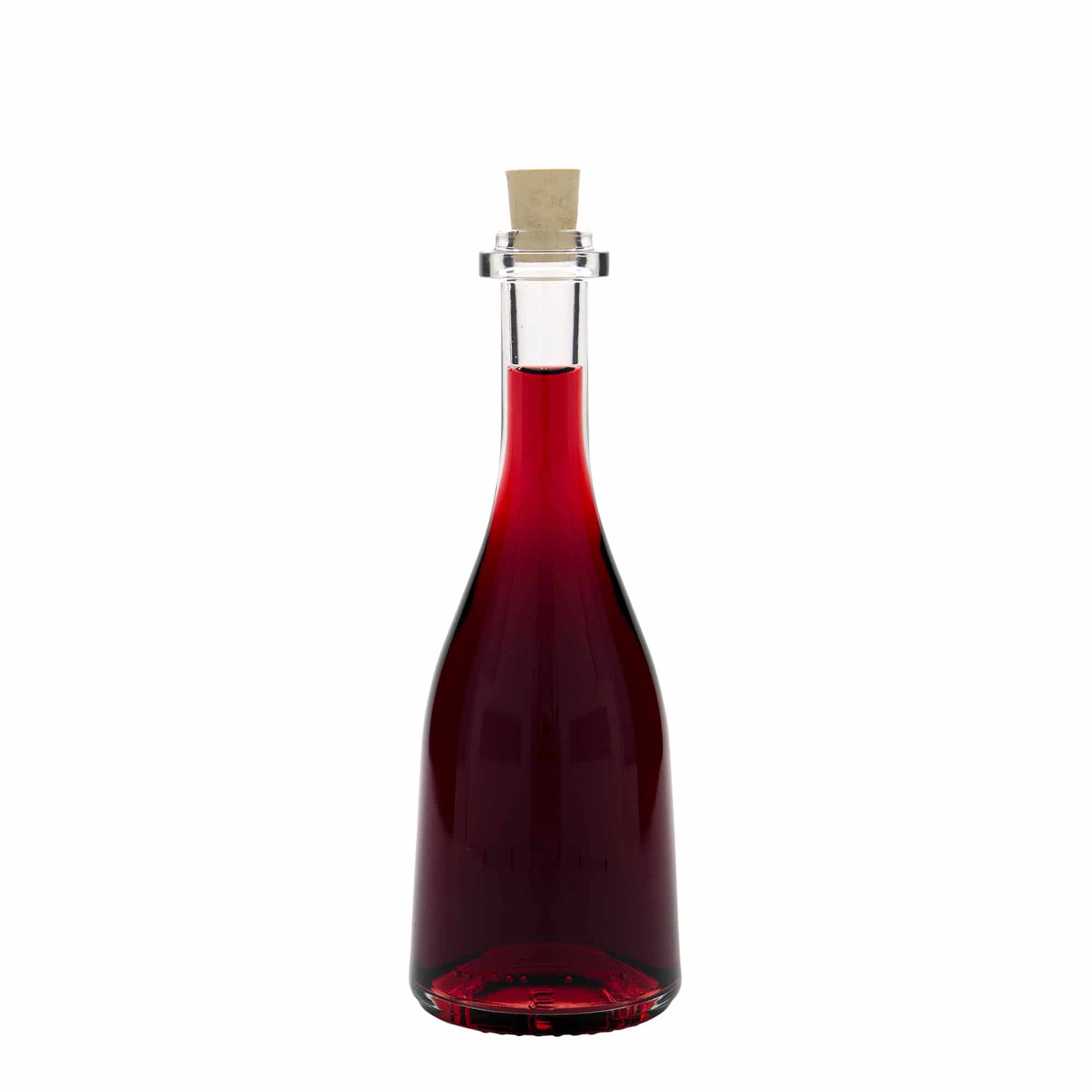 Bouteille en verre 200 ml 'Rustica', ouverture : bouchon en liège