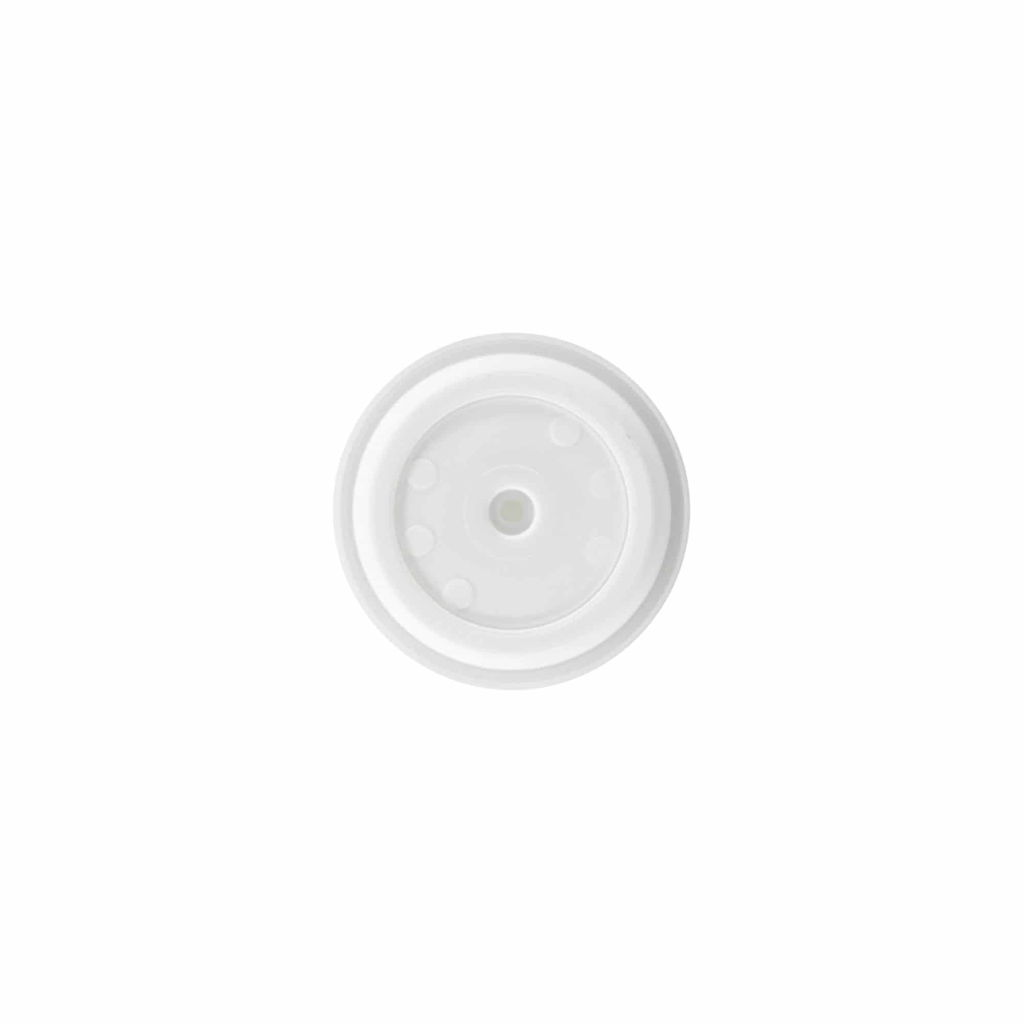 Pompe distributeur sans air 'Micro', plastique PP, blanc