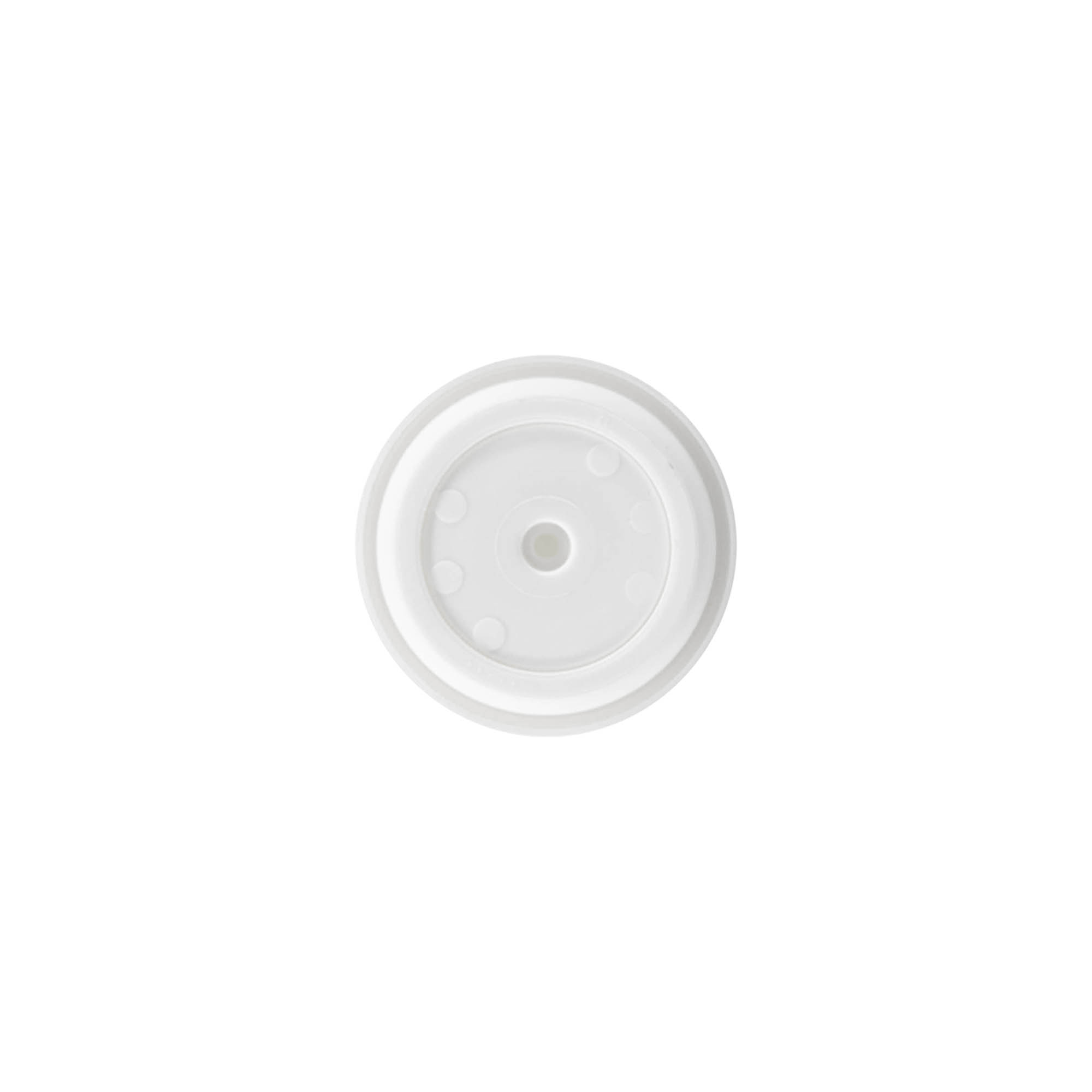 Pompe distributeur sans air 'Micro', plastique PP, blanc