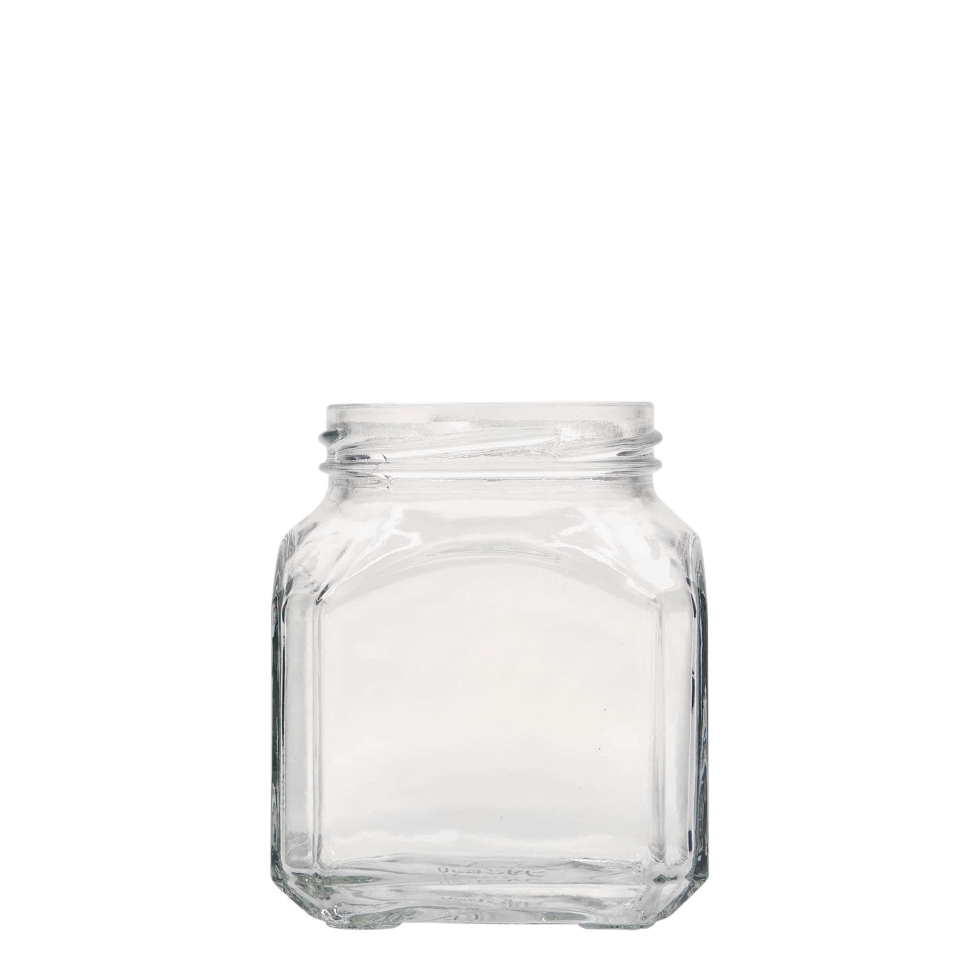 314 ml Verre carré 'Milan', ouverture : Twist-Off (TO 63)