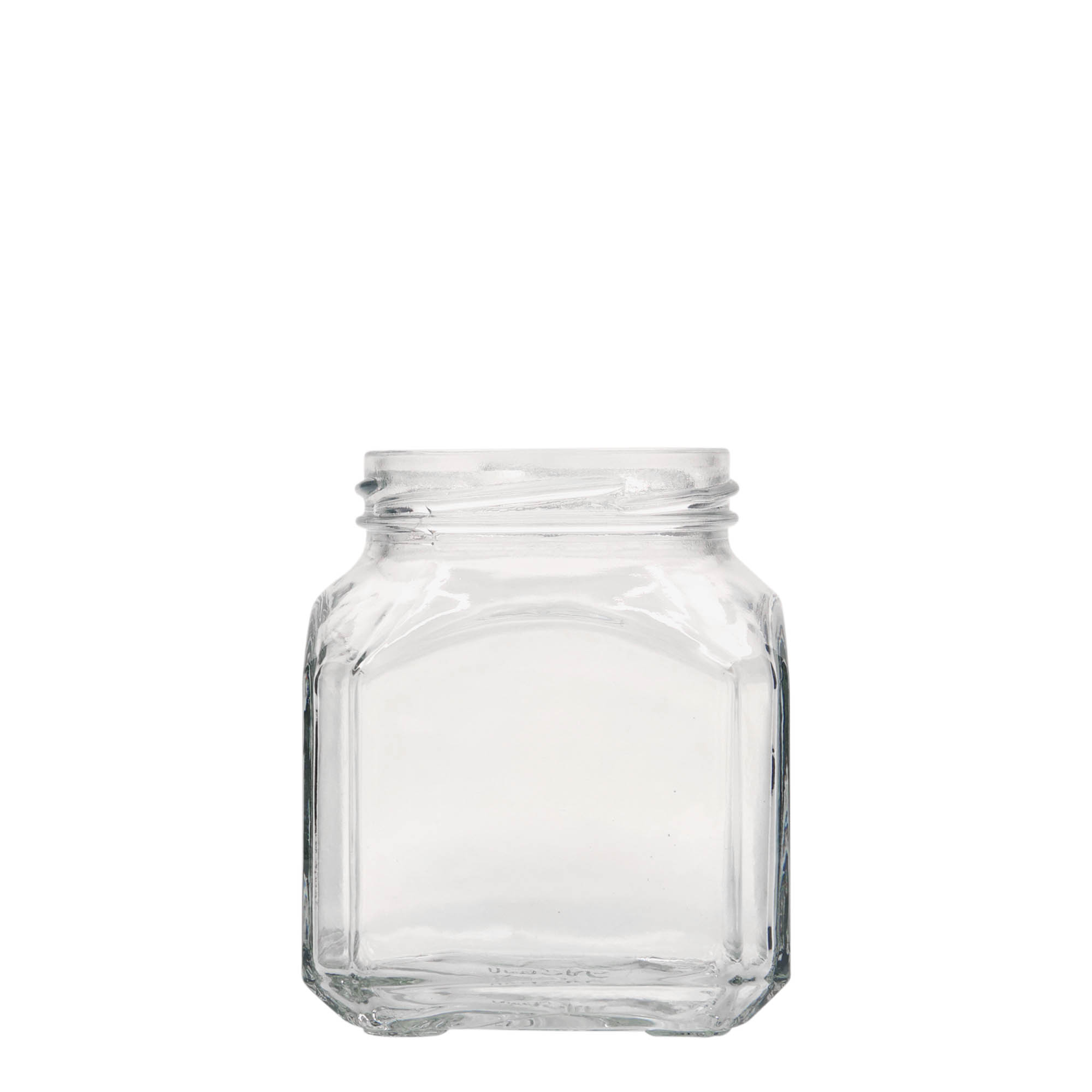 314 ml Verre carré « Milan », ouverture : Twist-Off (TO 63)