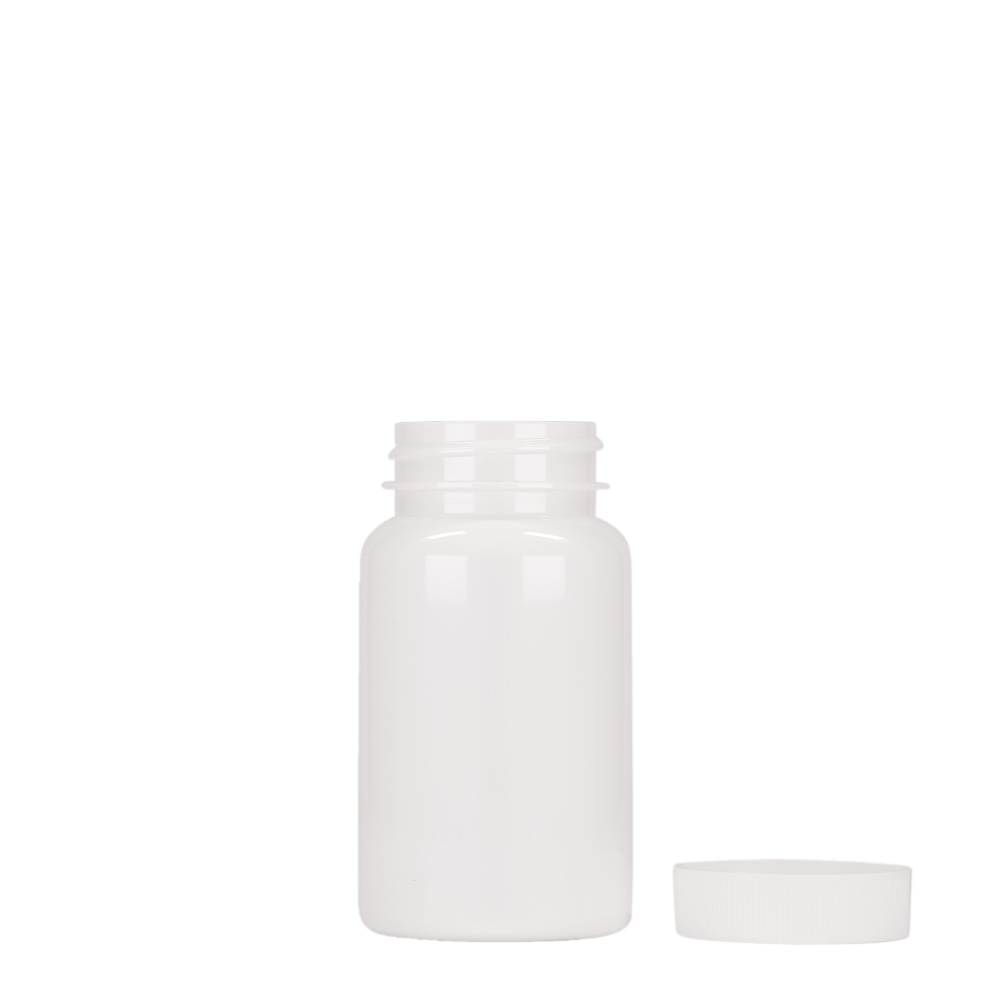 100 ml flacon PET, plastique, blanc, ouverture : 38/400 100 ml flacon PET, plastique, blanc, ouverture : 38/400