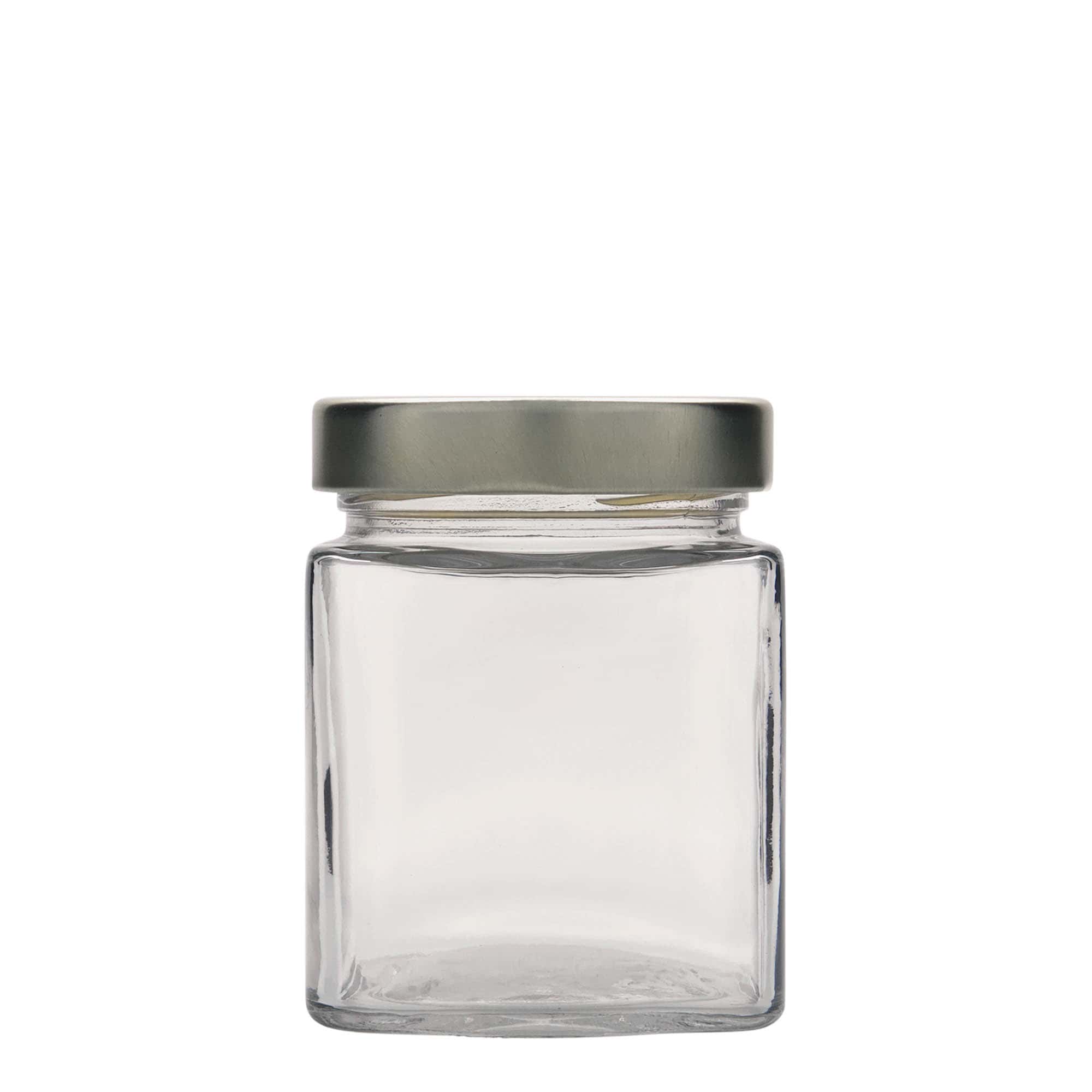 Bocal carré 314 ml 'Ikarus', bouchage: Deep-Twist-Off (DTO 70) Bocal carré 314 ml 'Ikarus', bouchage: Deep-Twist-Off (DTO 70)