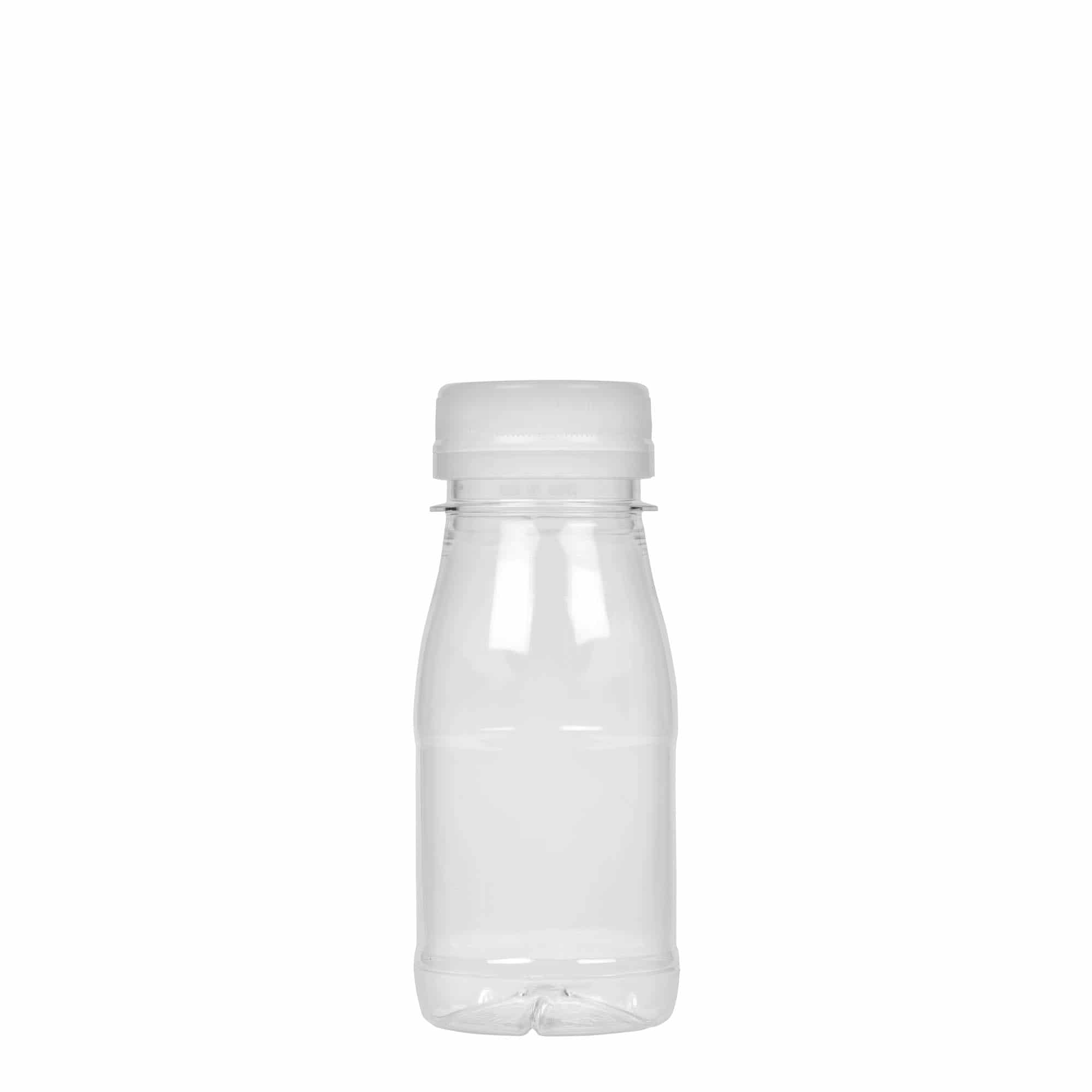 Bouteille PET 150 ml « Milk and Juice », plastique, ouverture : 38 mm
