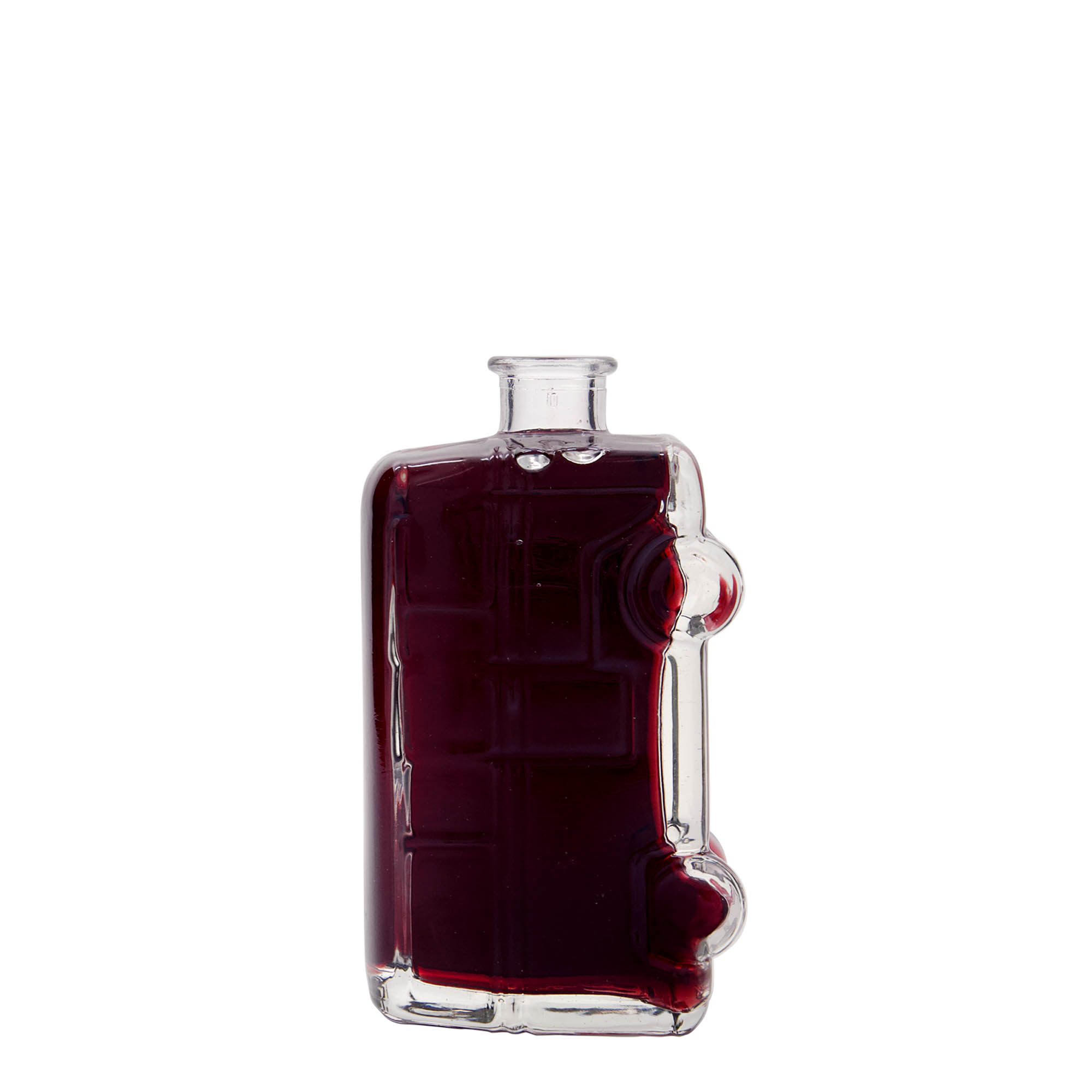 Flacon en verre 200 ml « Bulli », ouverture : liège