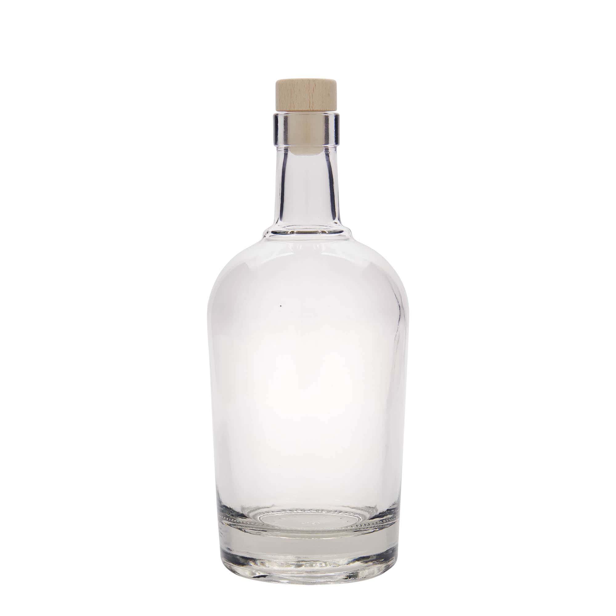 Bouteille en verre 700 ml 'Amarillo', ouverture : bouchon en liège