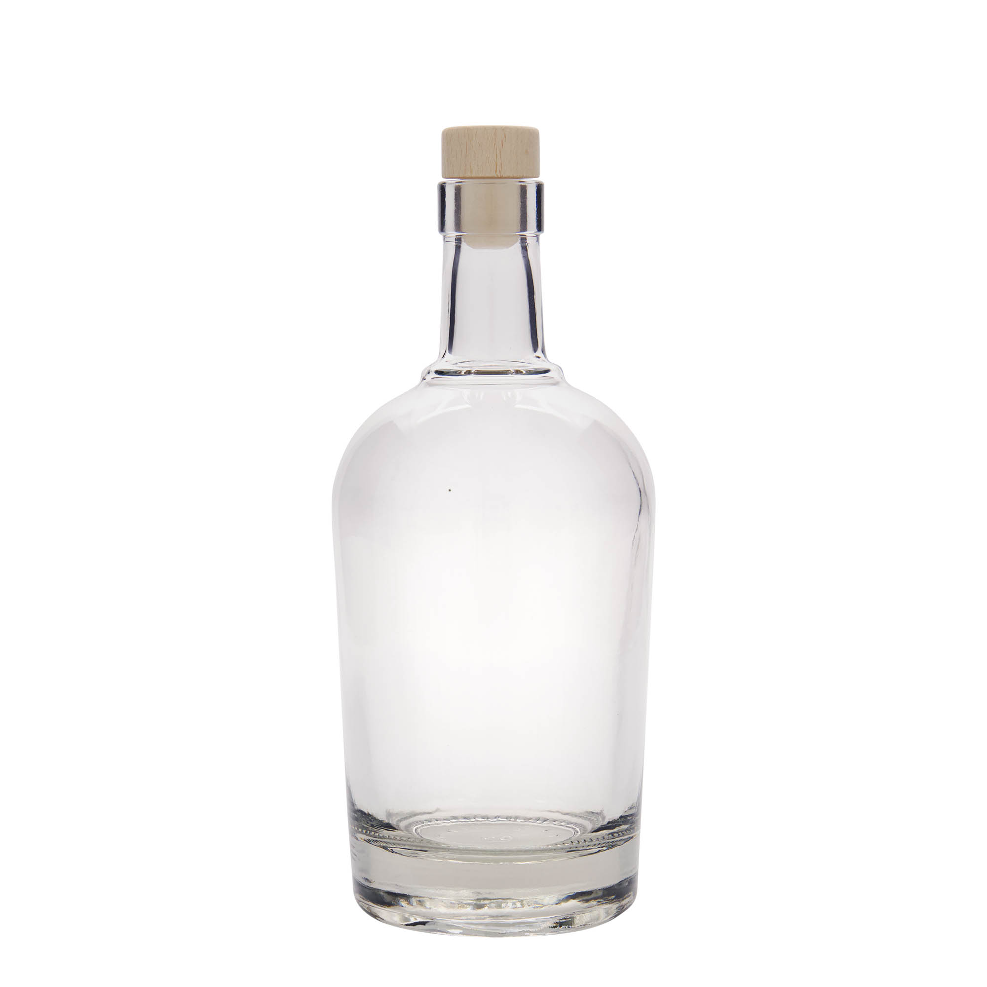Bouteille en verre 700 ml 'Amarillo', ouverture : bouchon en liège Bouteille en verre 700 ml 'Amarillo', ouverture : bouchon en liège