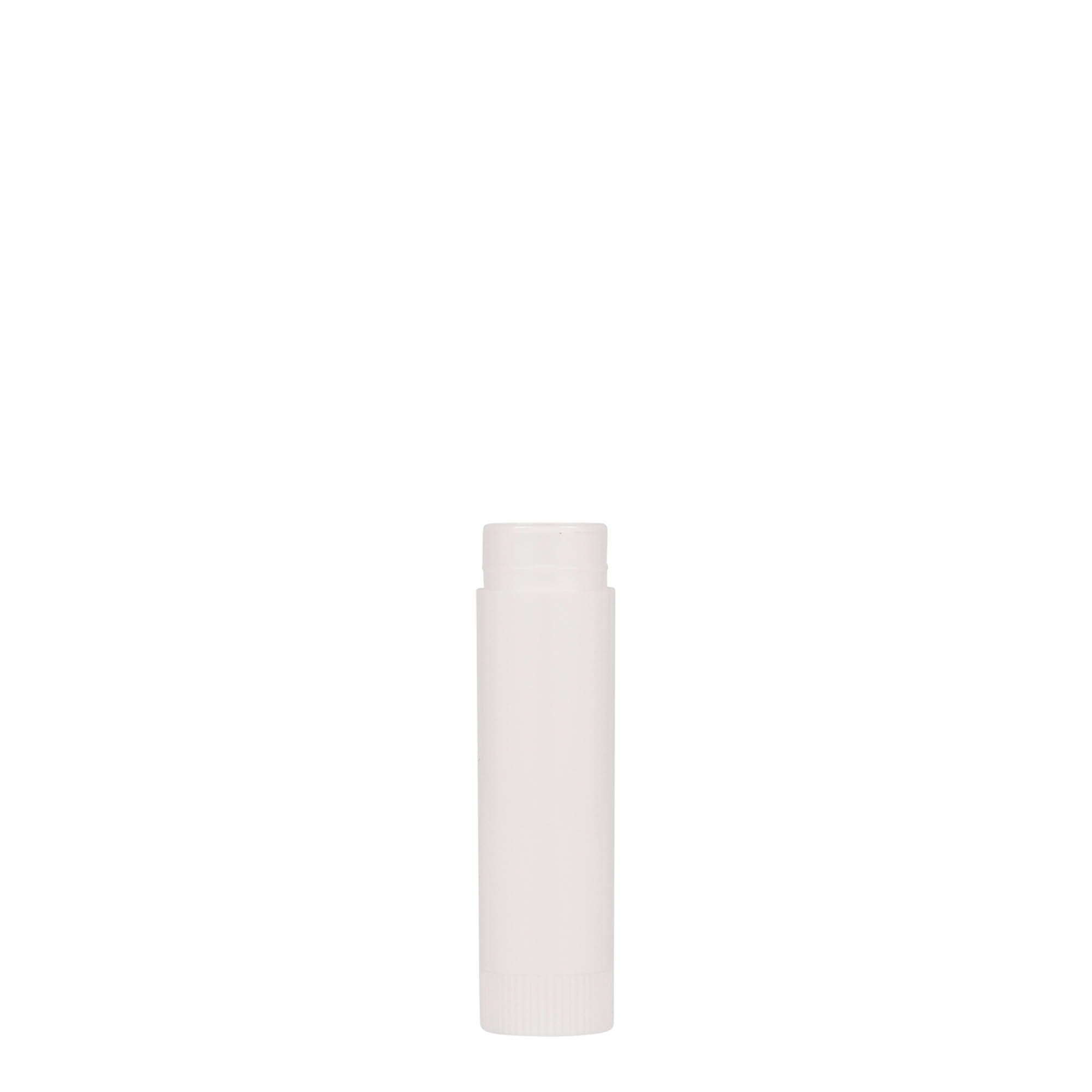 6 ml tube de rouge à lèvres, plastique PP, blanc