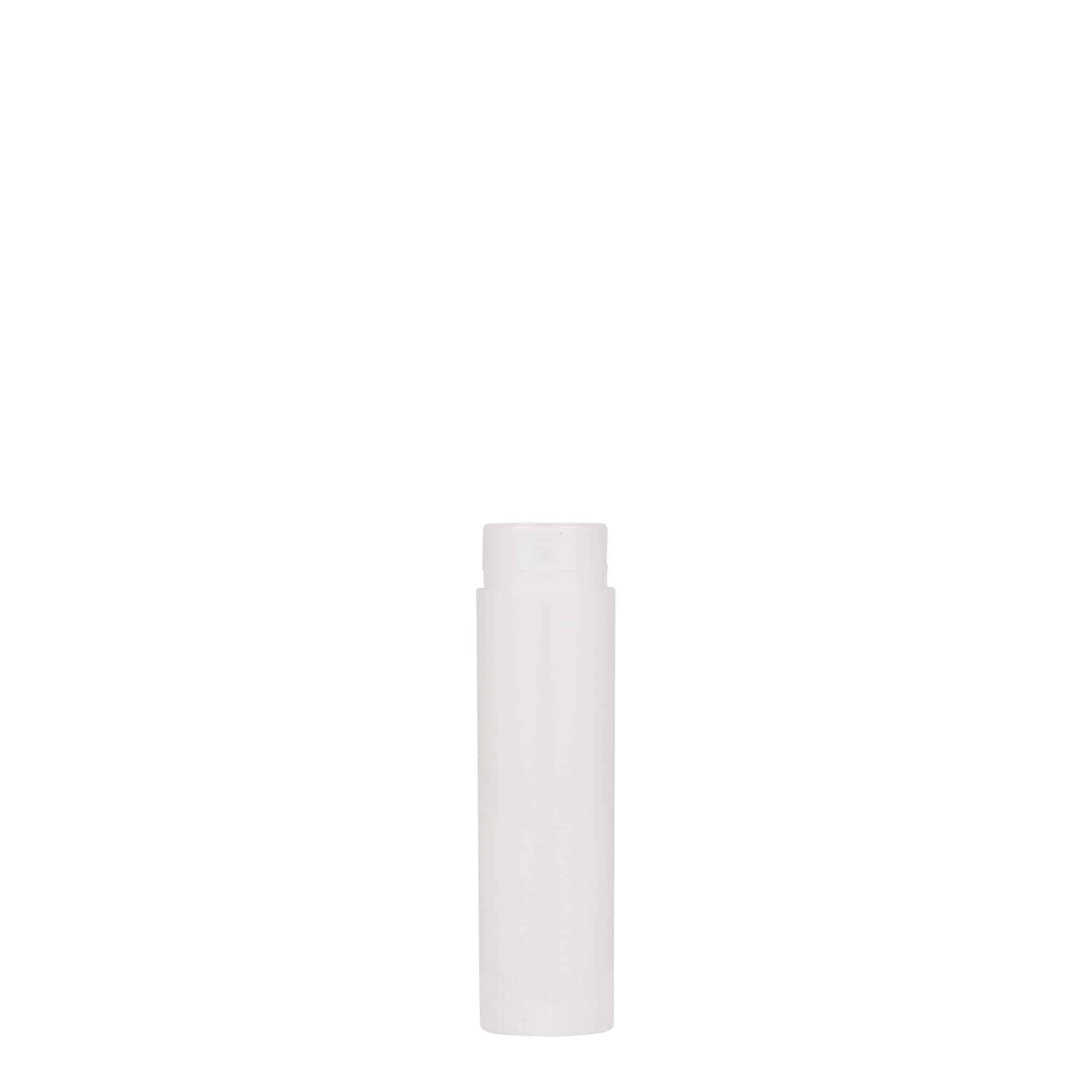 6 ml tube de rouge à lèvres, plastique PP, blanc
