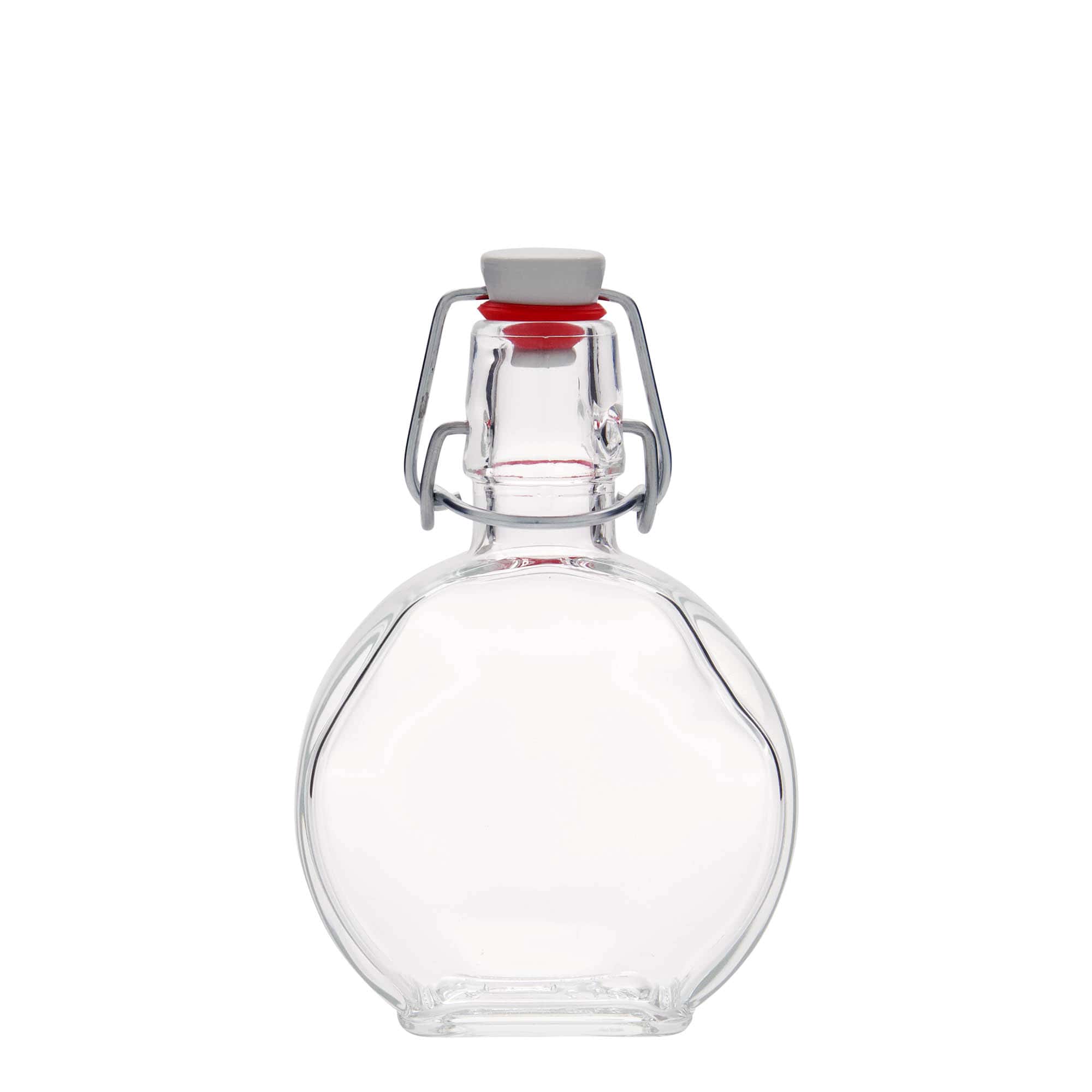 Flacon en verre 200 ml 'Sensatione', rectangulaire, ouverture : bouchon à levier