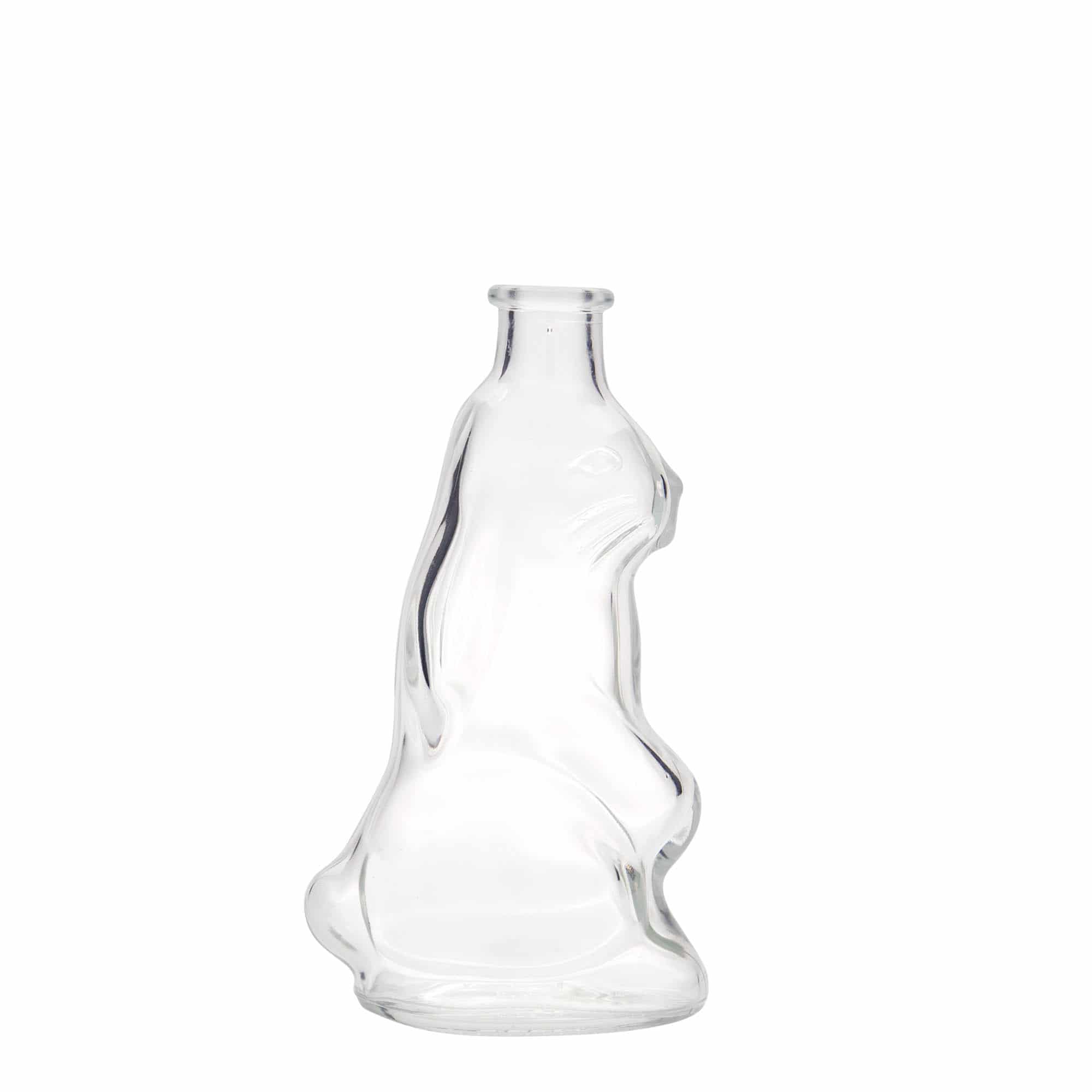 Bouteille en verre 200 ml 'Lapin', bouchage: bouchon Bouteille en verre 200 ml 'Lapin', bouchage: bouchon