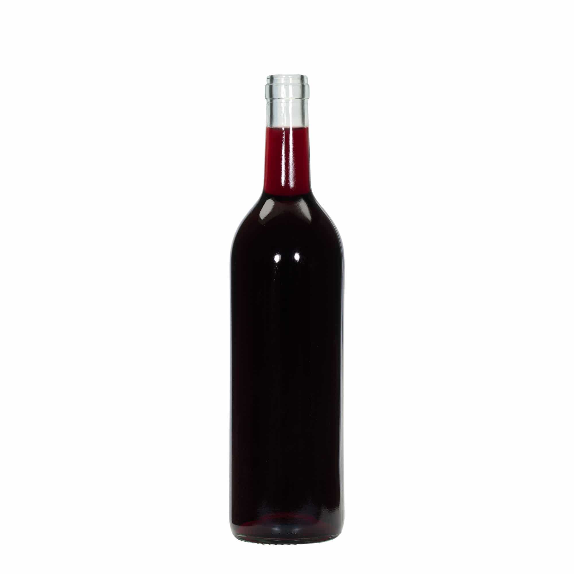 Bouteille en verre de 750 ml 'Bordeaux Tradition', bouche : liège