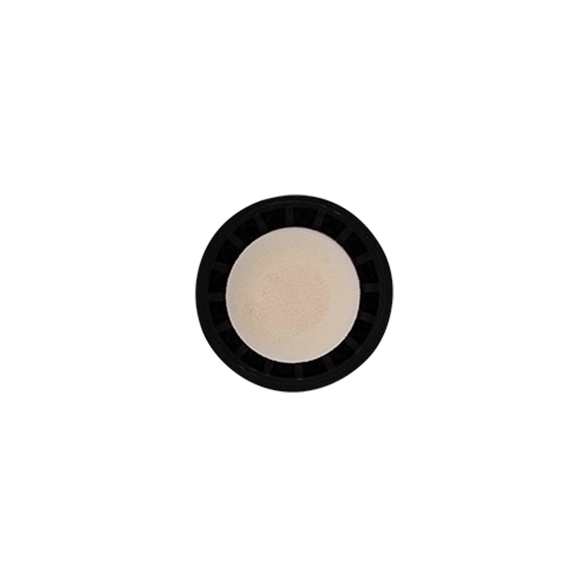 Bouchons à prise 19 mm, plastique, doré, pour embouchure : liège Bouchons à prise 19 mm, plastique, doré, pour embouchure : liège